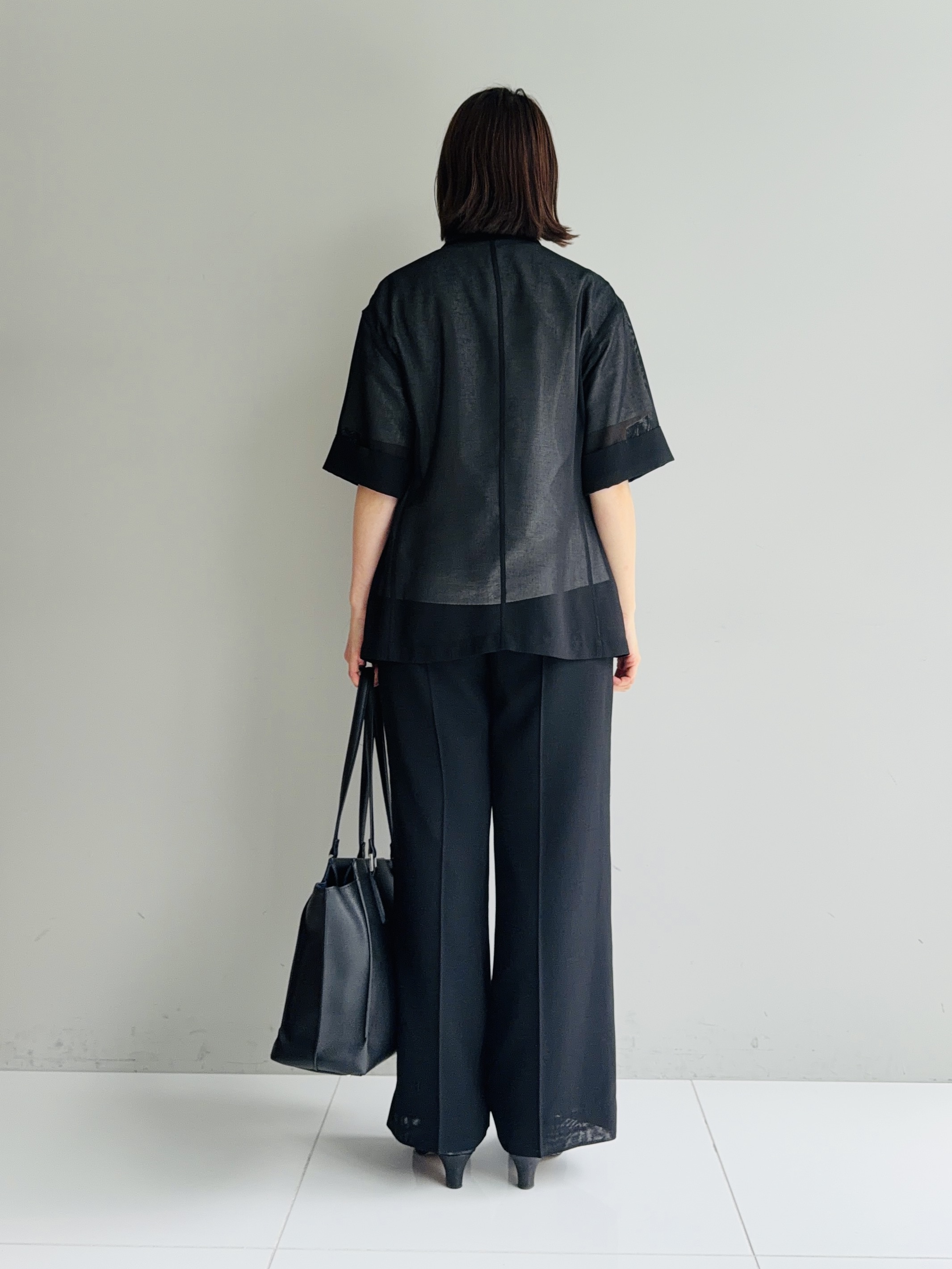 murayamaさんの「INDIVI｜【汗ジミ防止／褒められTシャツ】上品カジュアル！ドルマンTシャツ」を使ったコーディネート