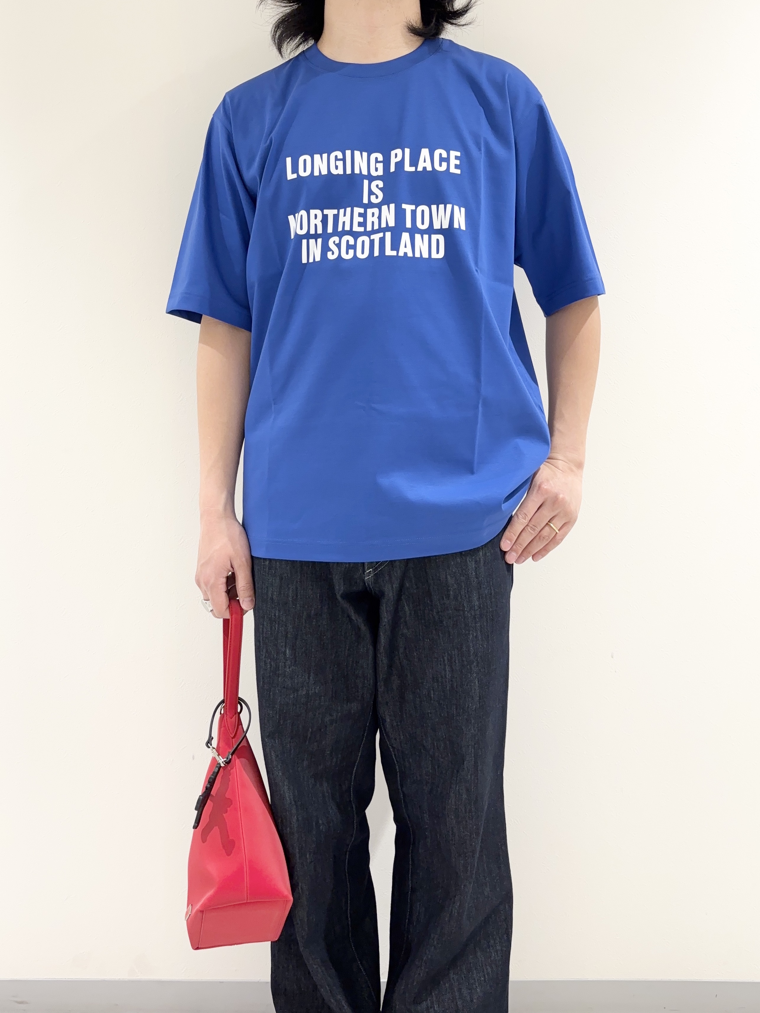 及川さんの「TAKEO KIKUCHI｜【BOWLER HAT LABEL】アイスクリアコットン バッククロスピストル 半袖Tシャツ」を使ったコーディネート