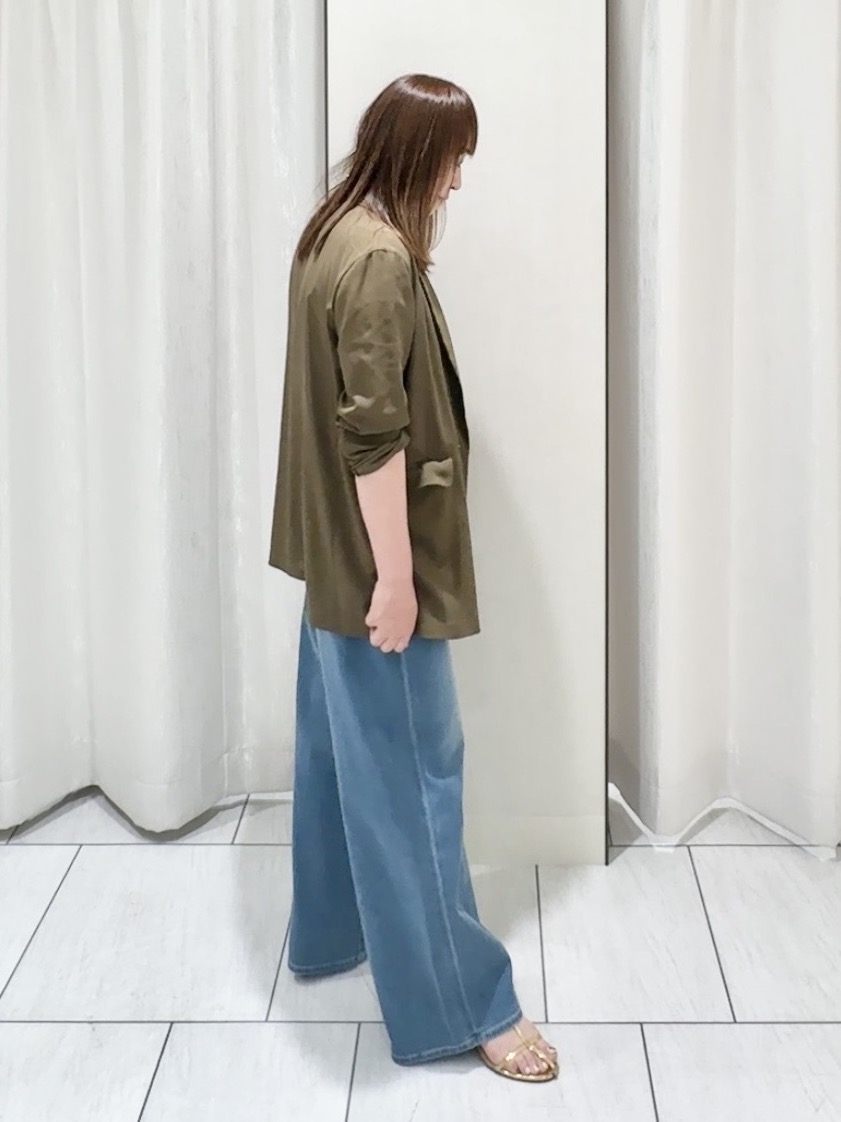ʏᴜᴋɪᴋᴏさんの「UNTITLED｜【セットアップ可/接触冷感/通気性】ドライシアーダブルジャケット」を使ったコーディネート