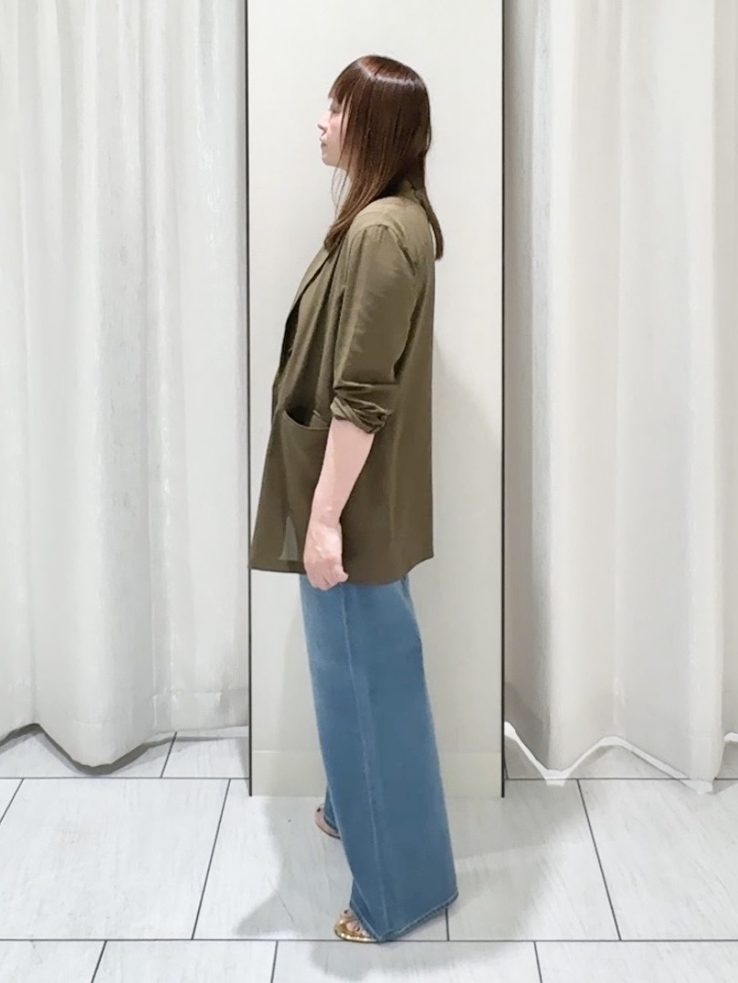 ʏᴜᴋɪᴋᴏさんの「UNTITLED｜【セットアップ可/接触冷感/通気性】ドライシアーダブルジャケット」を使ったコーディネート
