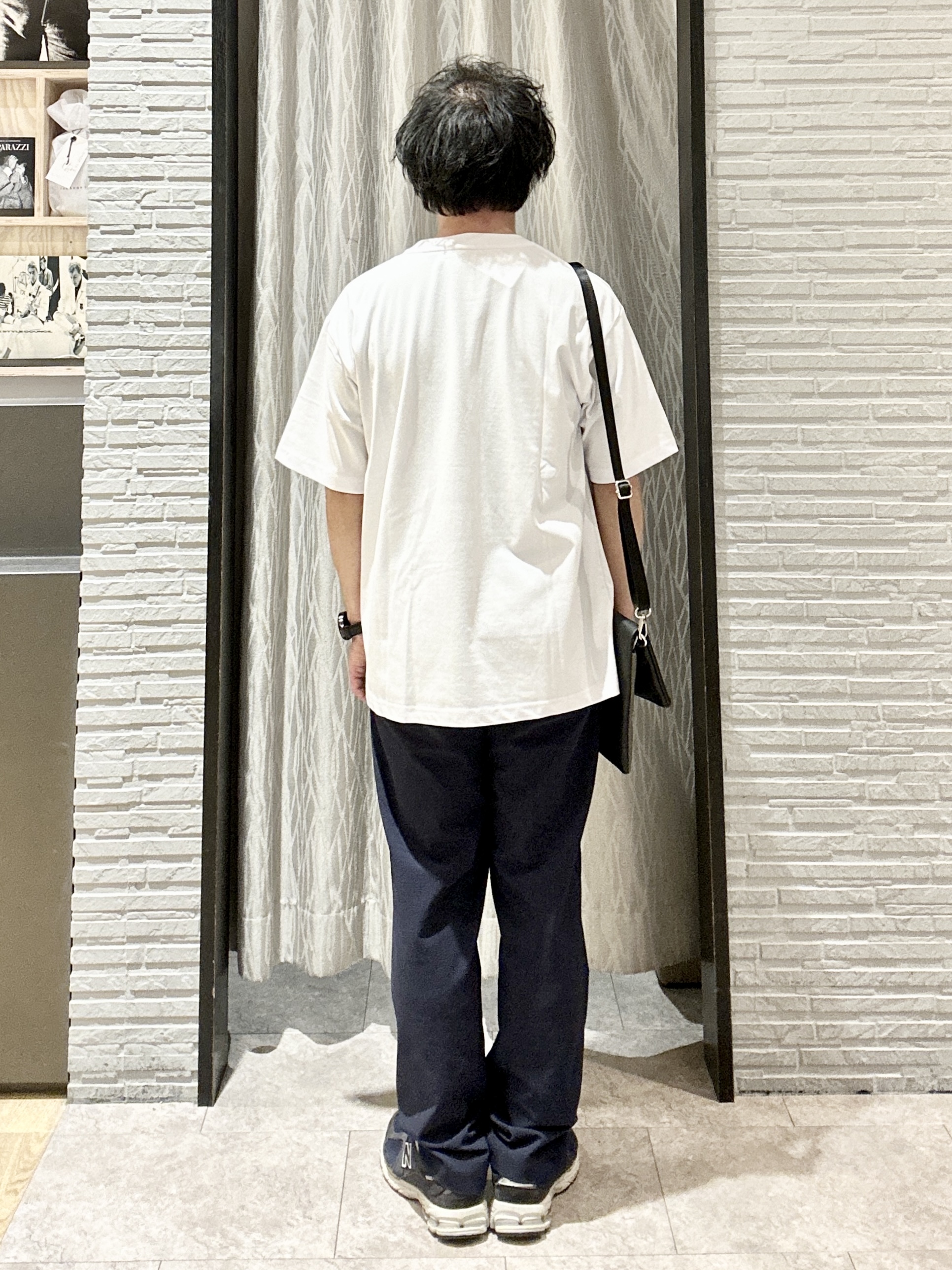 KENJI Iさんの「THE SHOP TK｜コード刺繍 半袖Tシャツ 洗濯機OK」を使ったコーディネート