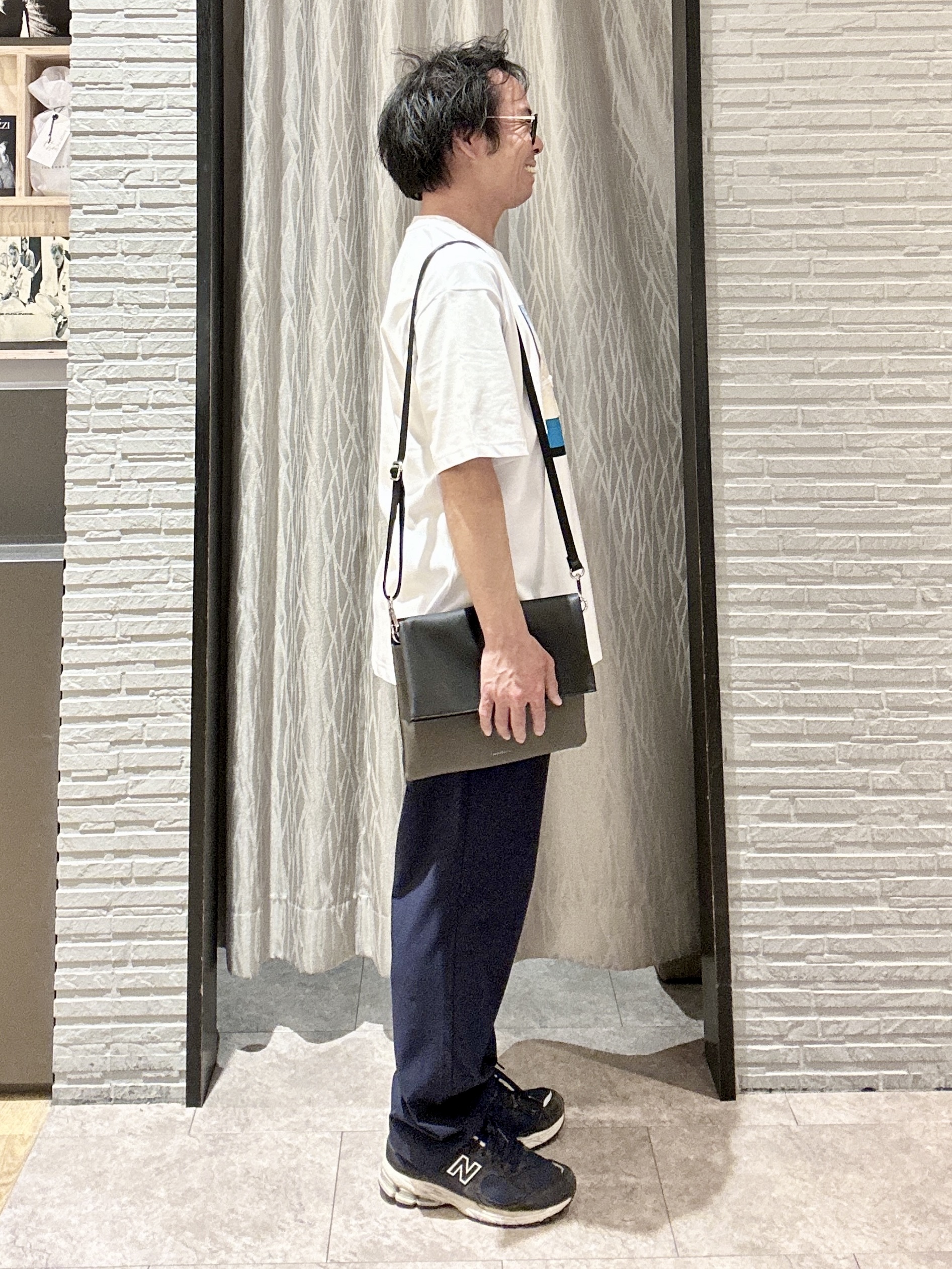 KENJI Iさんの「THE SHOP TK｜コード刺繍 半袖Tシャツ 洗濯機OK」を使ったコーディネート