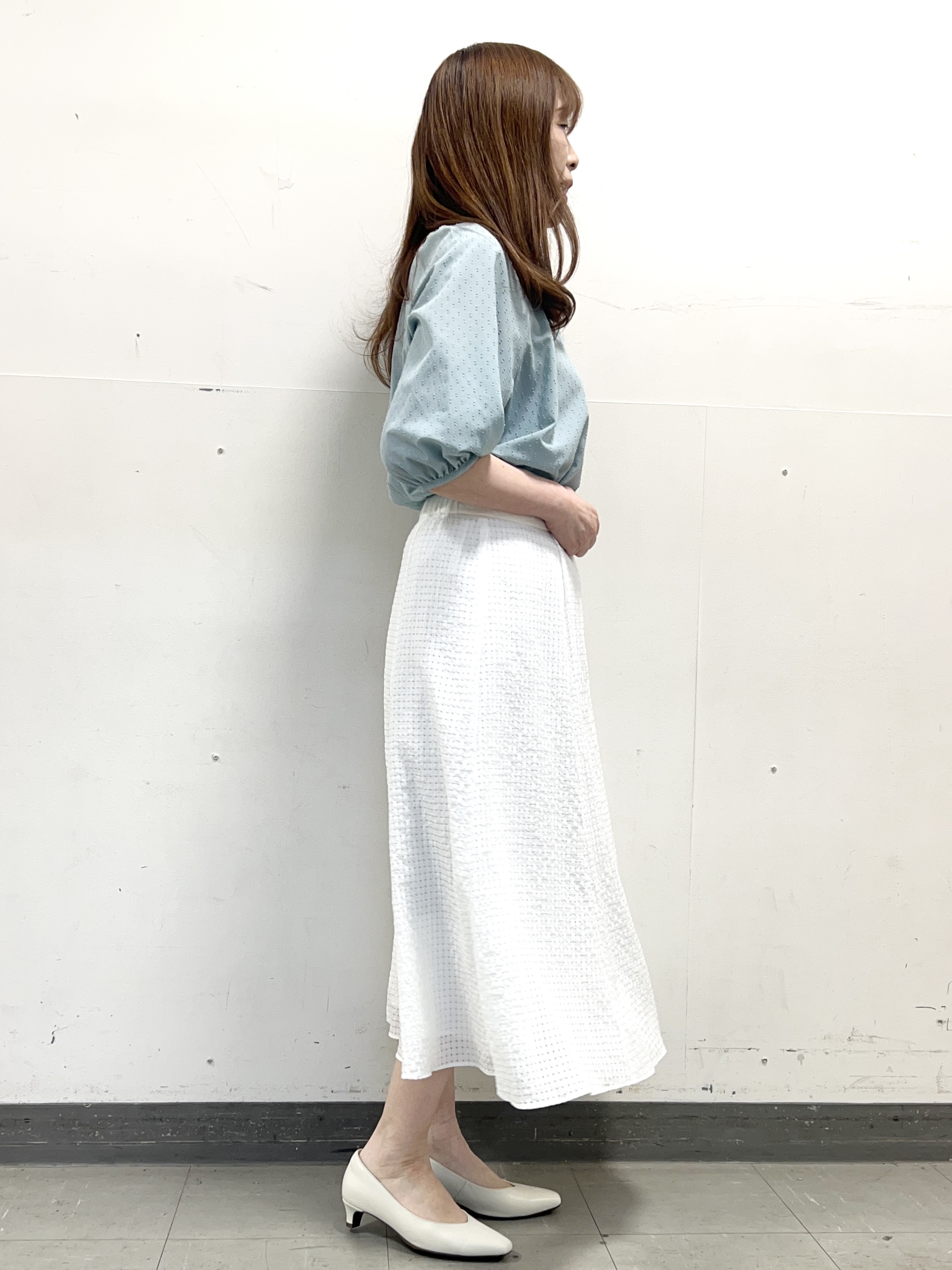 yuさんの「Reflect｜フロントボタンデザインブラウス」を使ったコーディネート