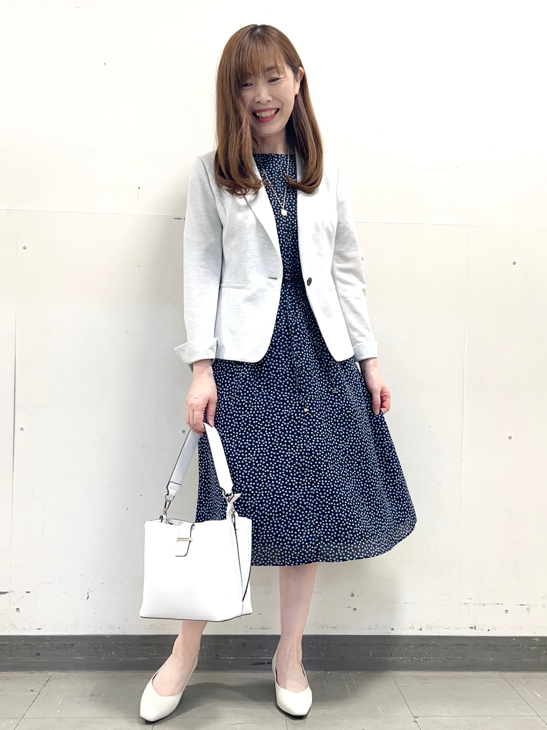 yuさんの「Reflect｜【SS-4Lサイズ／UVカット／接触冷感】匠ジャケット／ベーシックテーラード」を使ったコーディネート