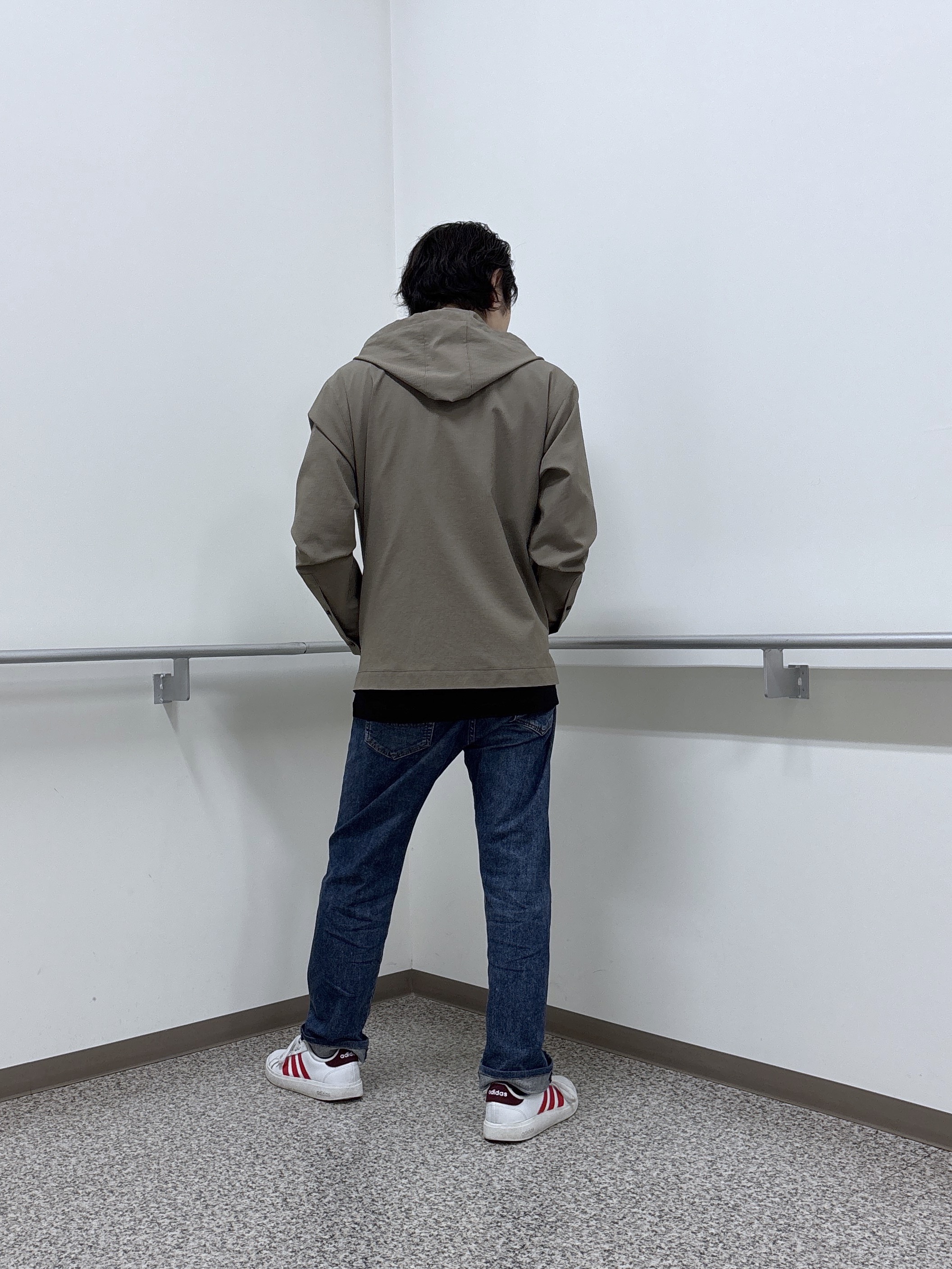 KEIさんの「TAKEO KIKUCHI｜【撥水・洗える・シワになりにくい】 リランチェ（R） フードブルゾン」を使ったコーディネート