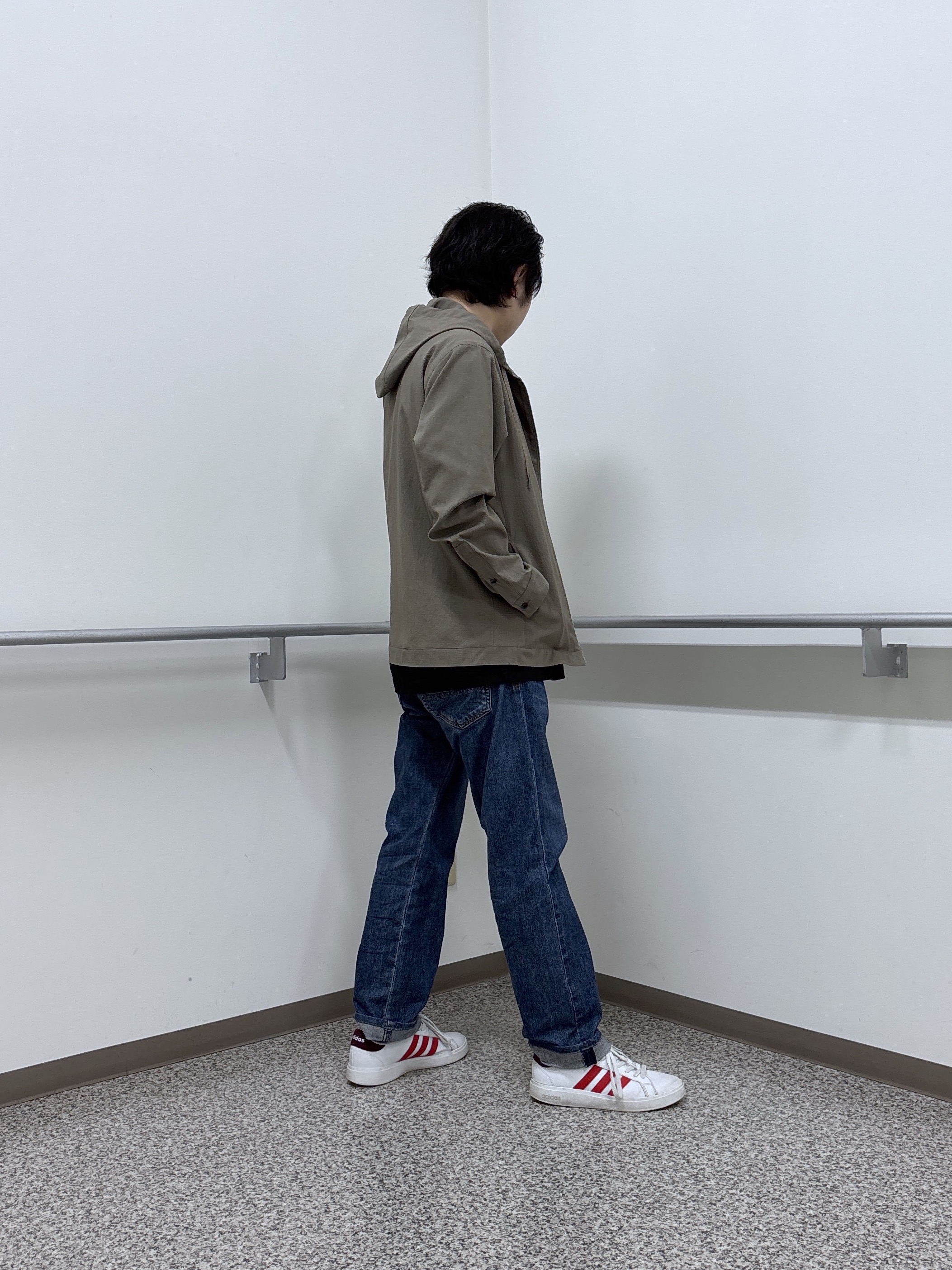 KEIさんの「TAKEO KIKUCHI｜【撥水・洗える・シワになりにくい】 リランチェ（R） フードブルゾン」を使ったコーディネート