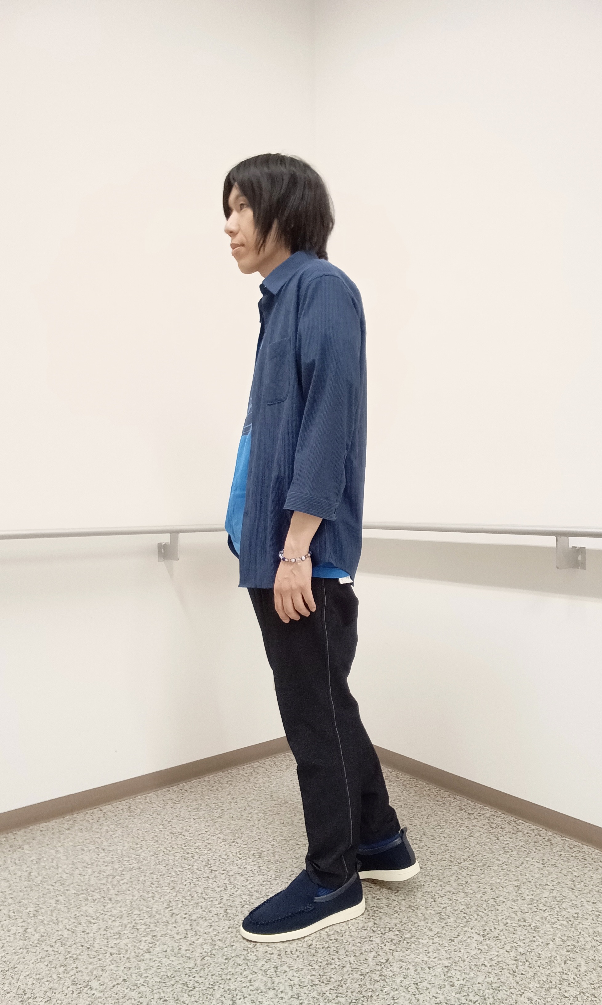 moritaさんの「TAKEO KIKUCHI｜【通気性】トリコットサッカー 7分袖シャツ」を使ったコーディネート