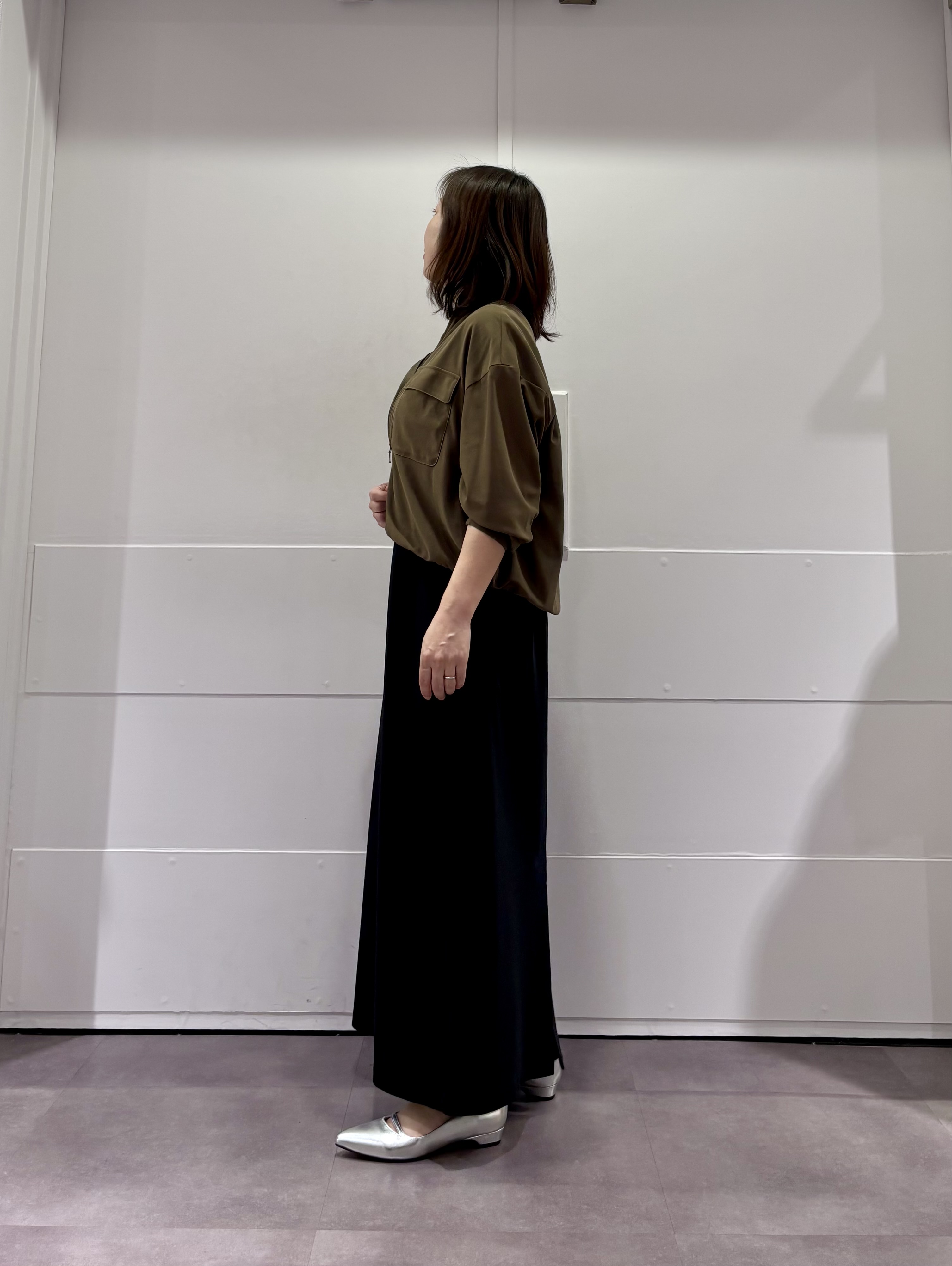 TOKOさんの「UNTITLED｜【古畑星夏さん着用/洗える】シアーブルゾン」を使ったコーディネート
