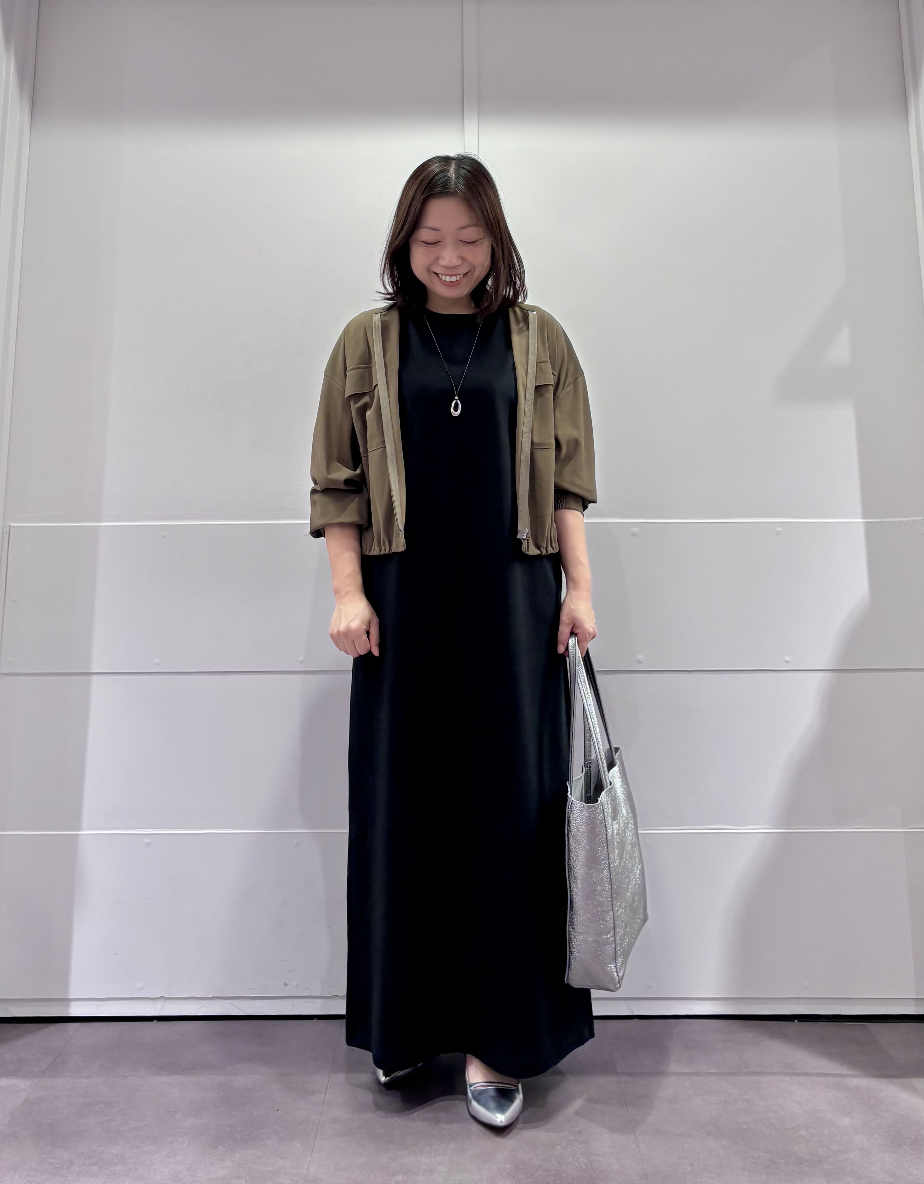 TOKOさんの「UNTITLED｜【古畑星夏さん着用/洗える】シアーブルゾン」を使ったコーディネート