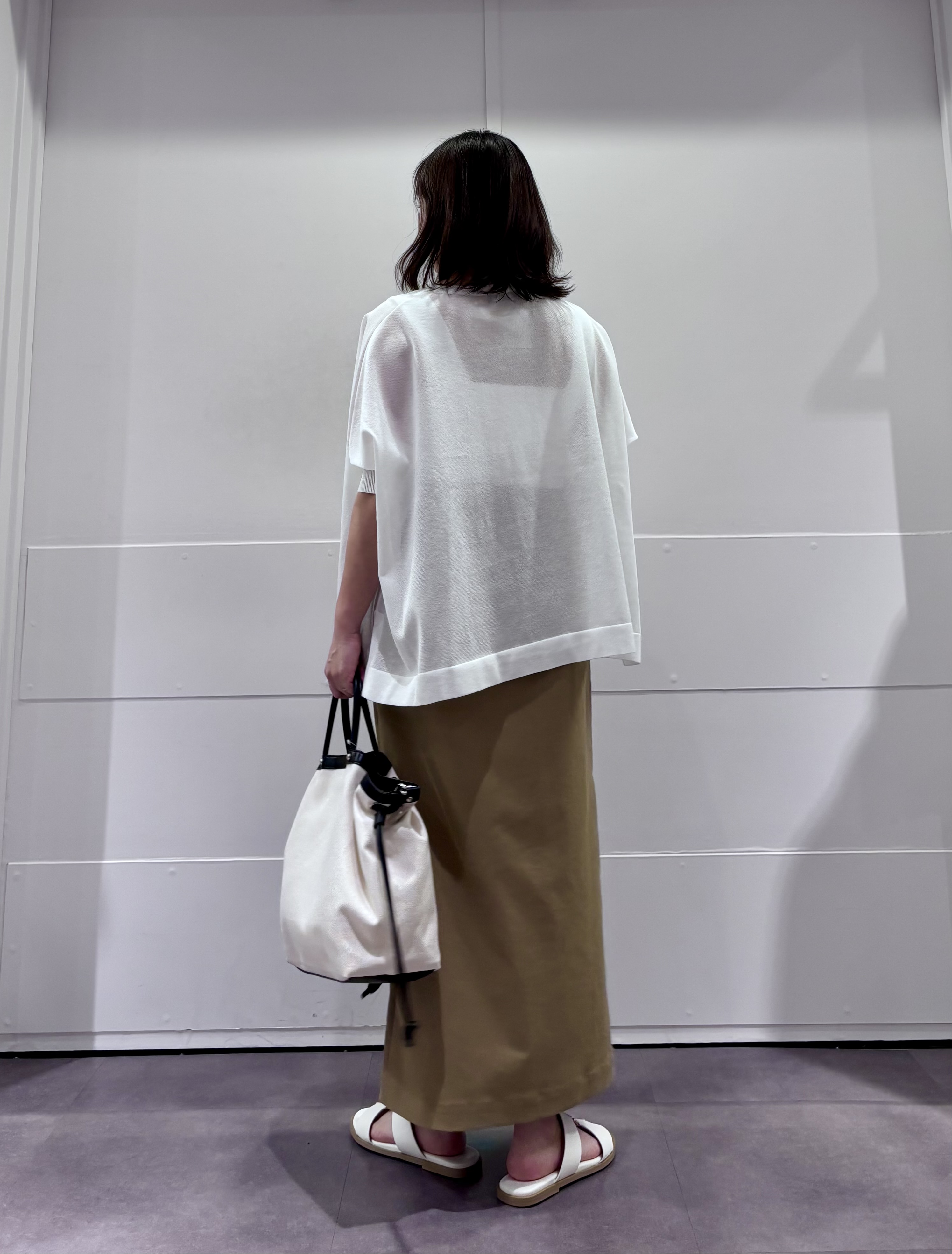 TOKOさんの「UNTITLED｜【アンサンブル可/洗える】シアーレーヨンニット」を使ったコーディネート