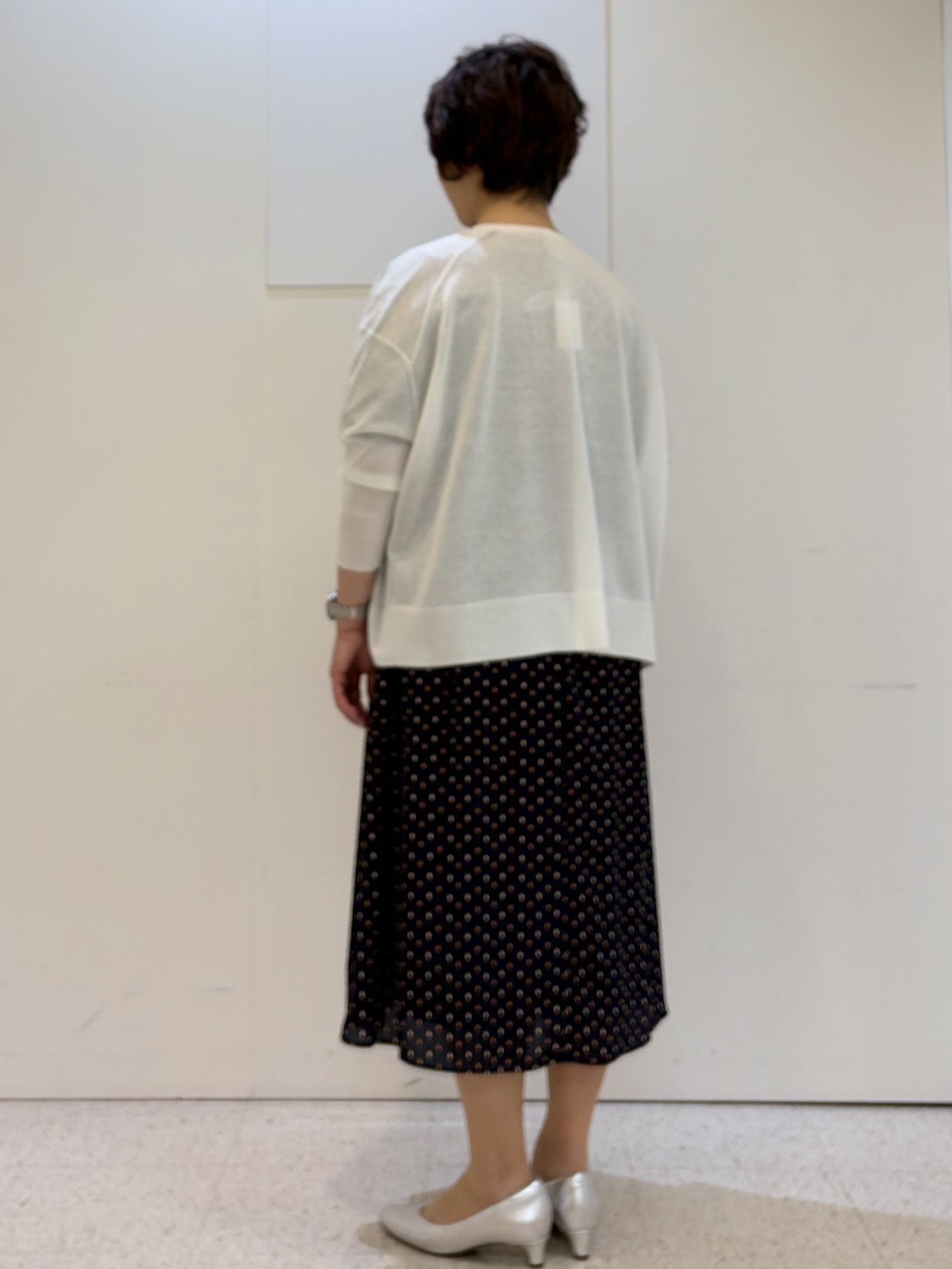 ヤスコさんの「Reflect｜【冷房対策に◎】すっきり見え着流しカーディガン」を使ったコーディネート