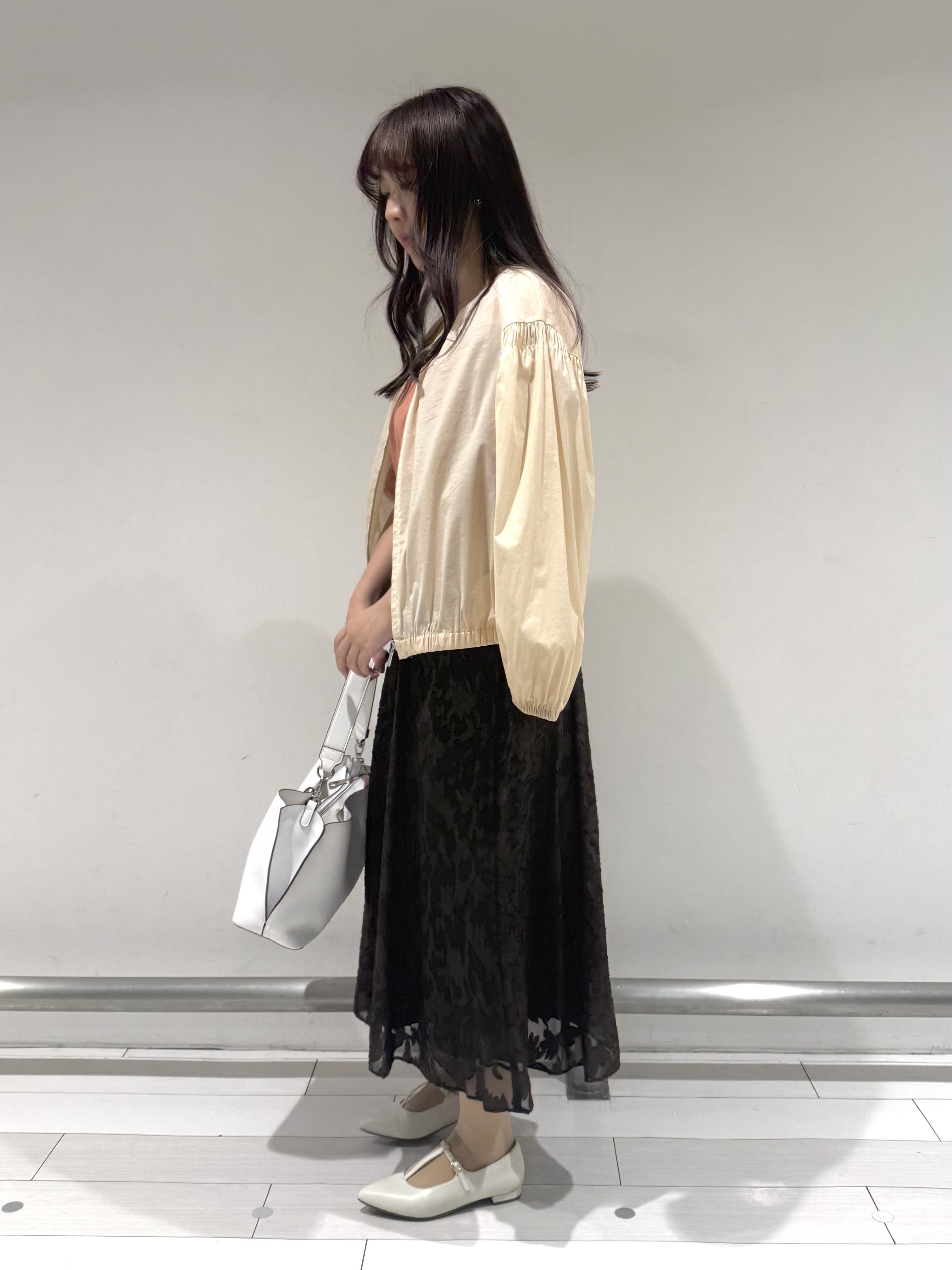Azusaさんの「Reflect｜フロントファスナーシアーブルゾン」を使ったコーディネート