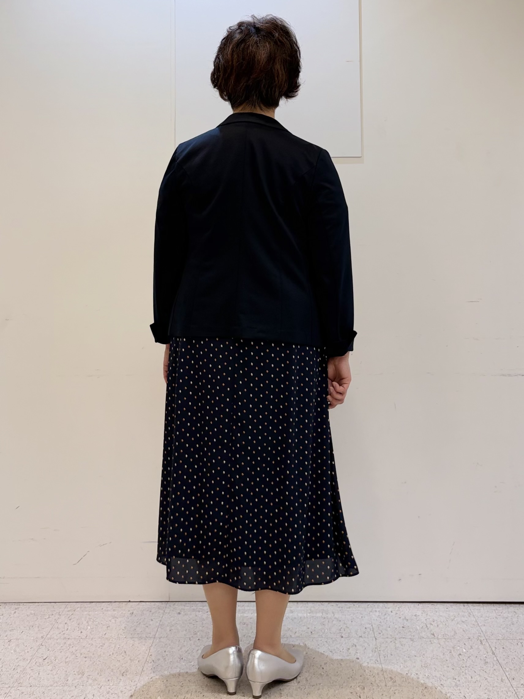 ヤスコさんの「Reflect｜【SS-4Lサイズ／UVカット／接触冷感】匠ジャケット／ベーシックテーラード」を使ったコーディネート