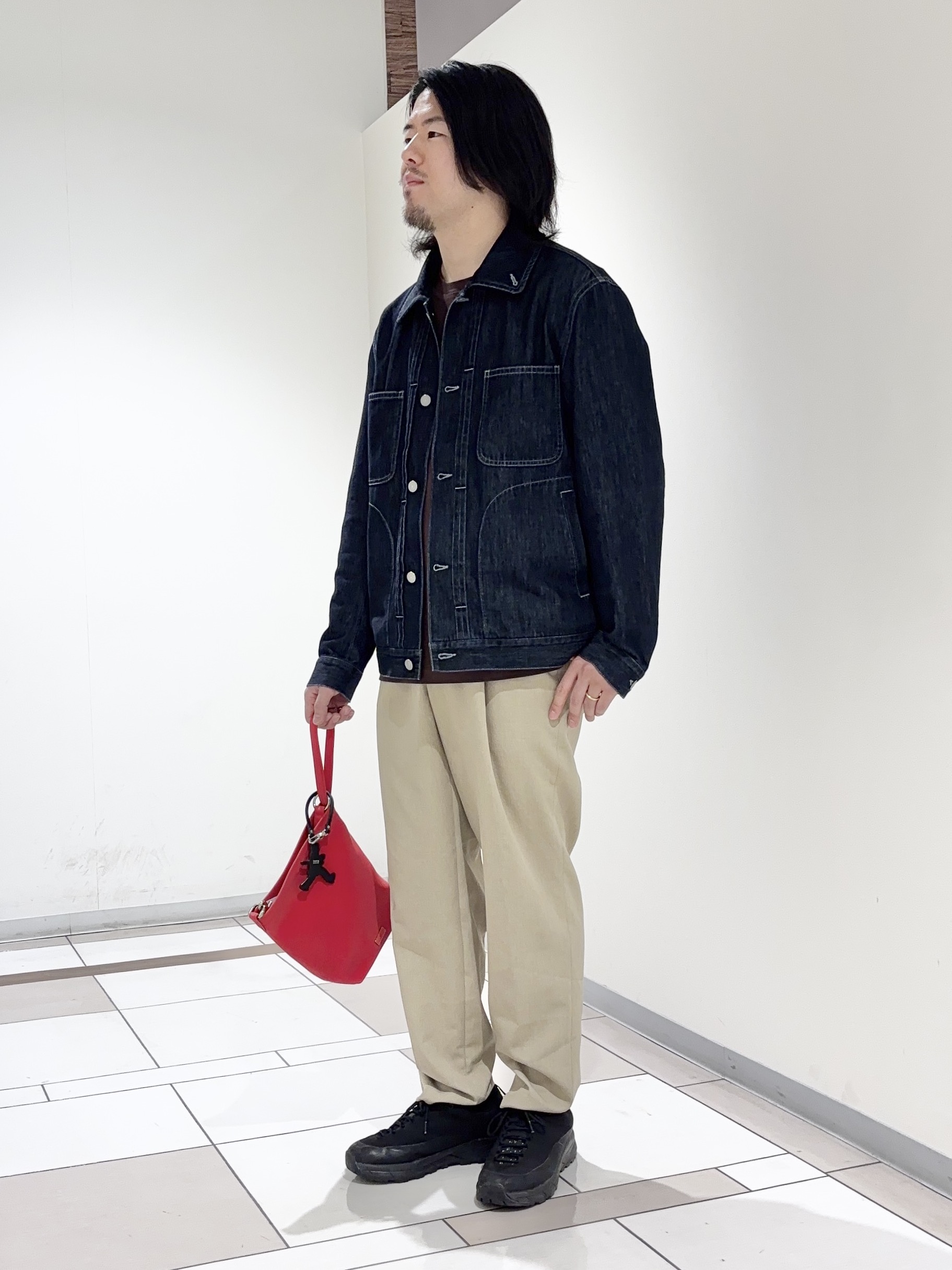 及川さんの「TAKEO KIKUCHI｜【BOWLER HAT LABEL】エクスプローラー Gジャン」を使ったコーディネート