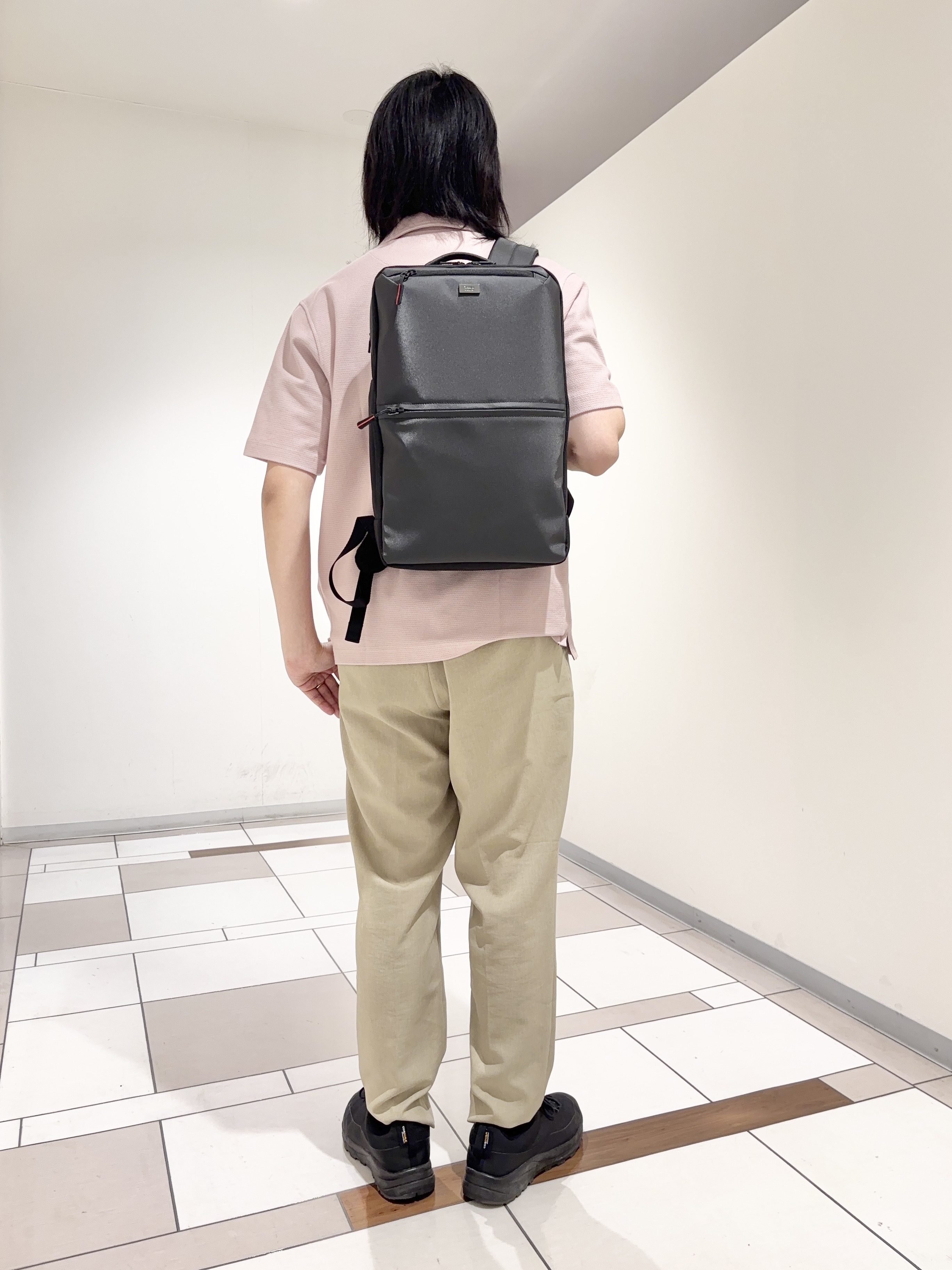 及川さんの「TAKEO KIKUCHI｜【抗菌防臭】ステイフレッシュ ポロシャツ」を使ったコーディネート