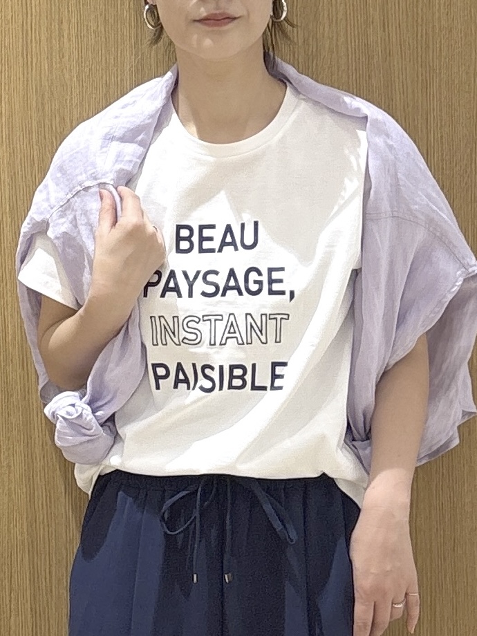 たけねぇさんの「OPAQUE.CLIP｜フレンチリネンシャツ／カシュクール【洗濯機OK】《5col》」を使ったコーディネート