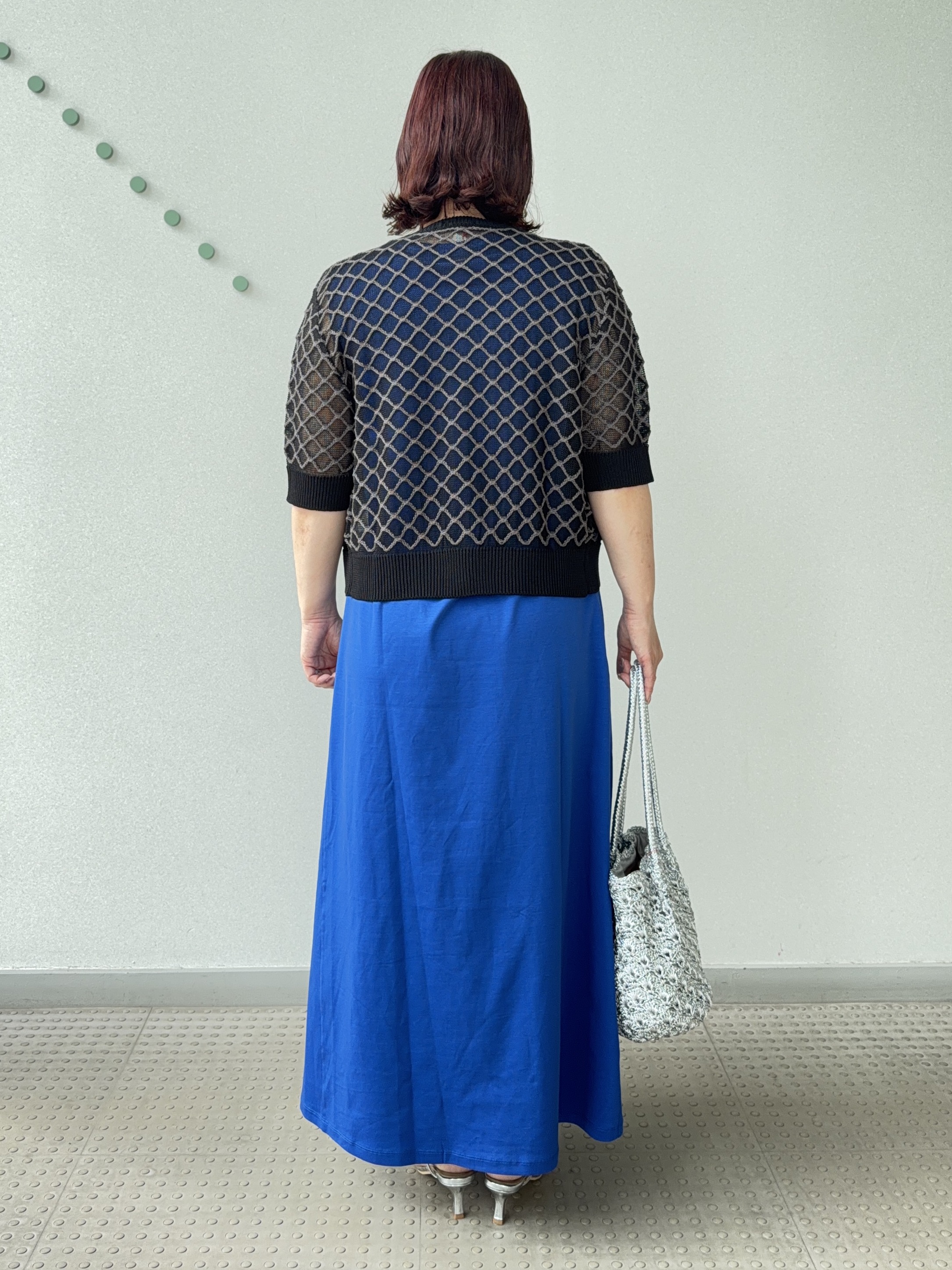 Asamiさんの「DRESSTERIOR｜【ウォッシャブル】フィッシュネットニットシャツカーディガン」を使ったコーディネート