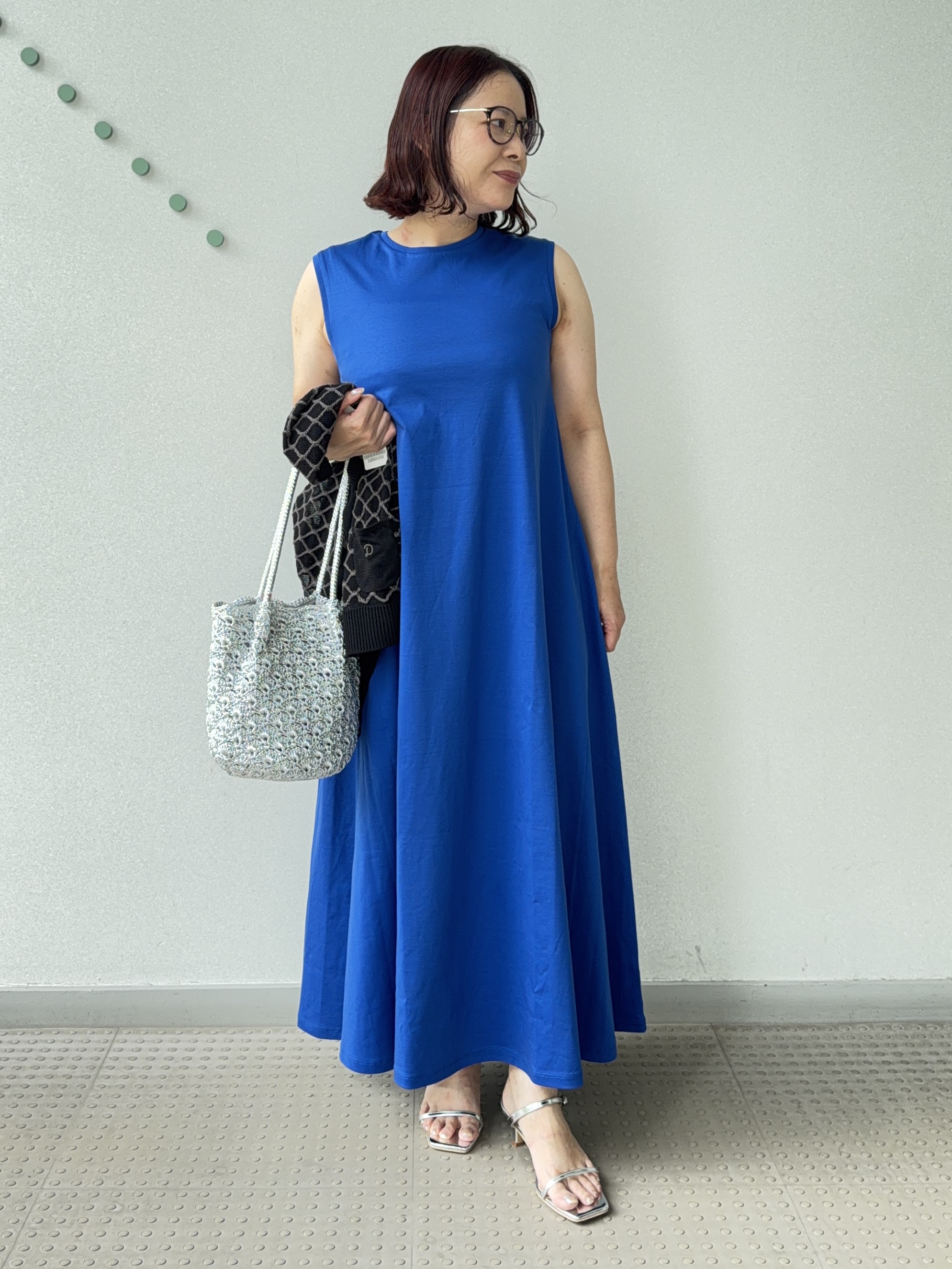 Asamiさんの「DRESSTERIOR｜【ウォッシャブル】フィッシュネットニットシャツカーディガン」を使ったコーディネート