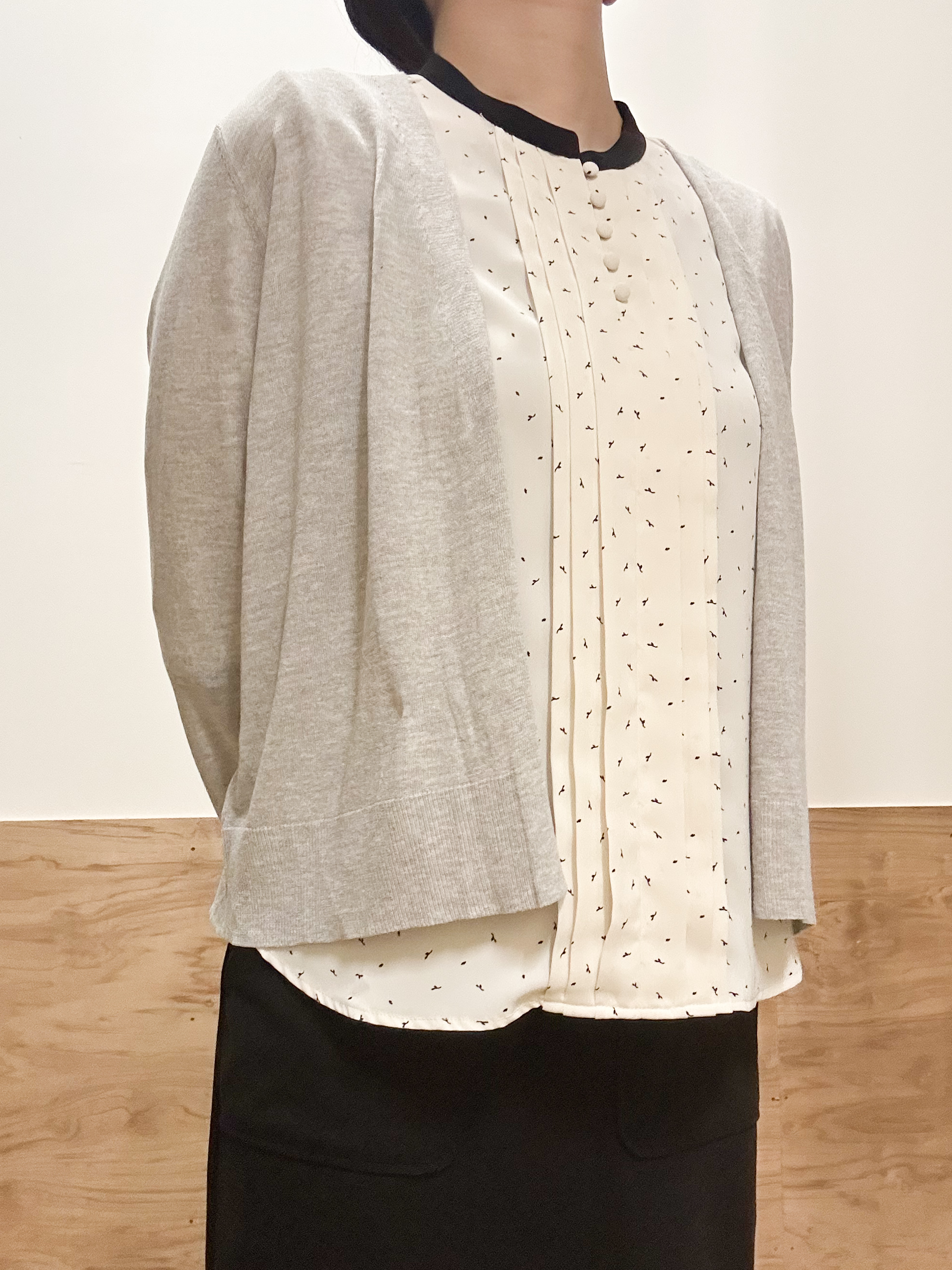 すーさんの「grove｜高評価！【接触冷感／UVカットetc】ベーシックショートカーディガン」を使ったコーディネート