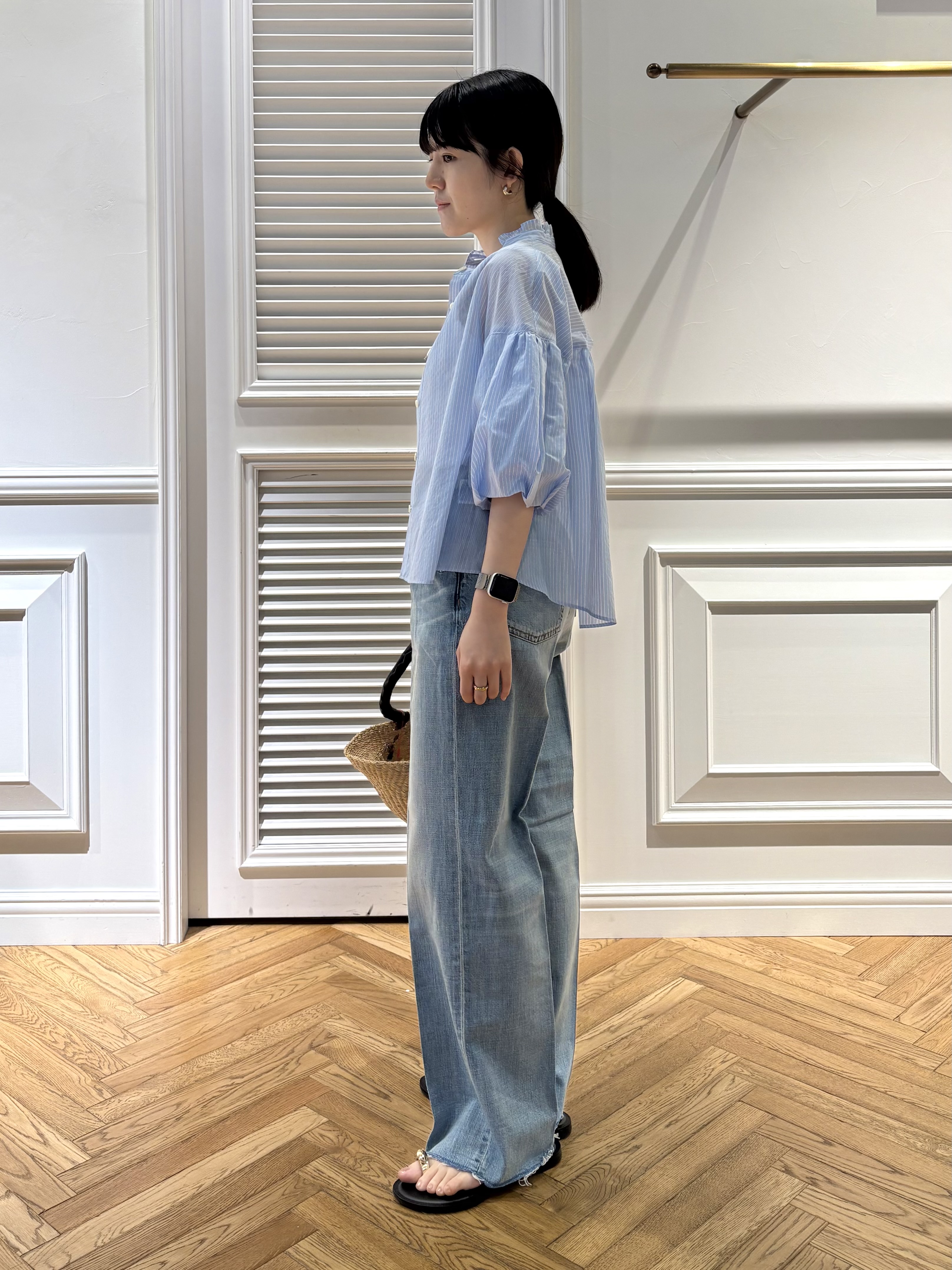 cocoさんの「DRESSTERIOR｜【日本製】ランダムテレコタンクトップ」を使ったコーディネート