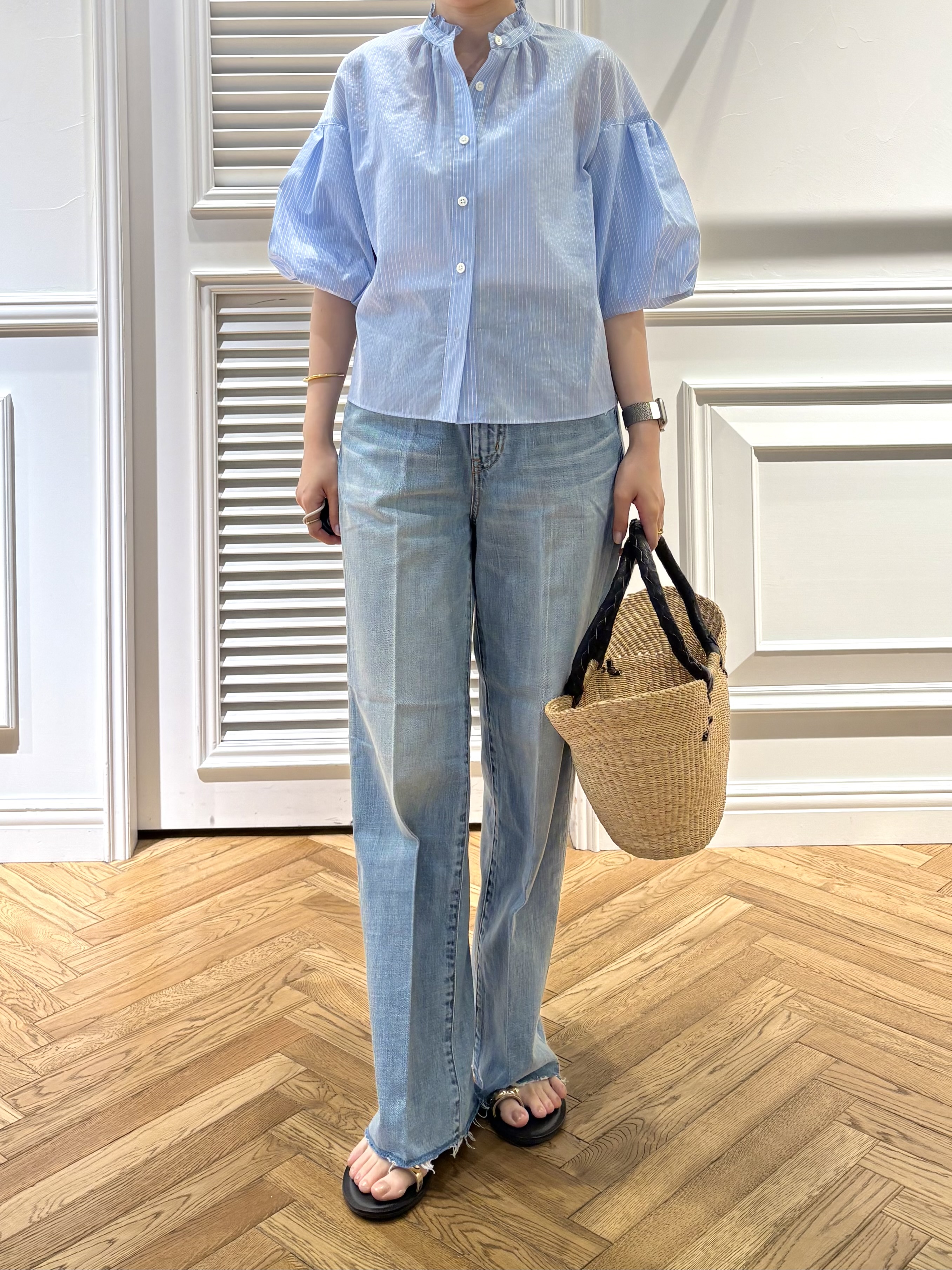 cocoさんの「DRESSTERIOR｜【日本製】ランダムテレコタンクトップ」を使ったコーディネート