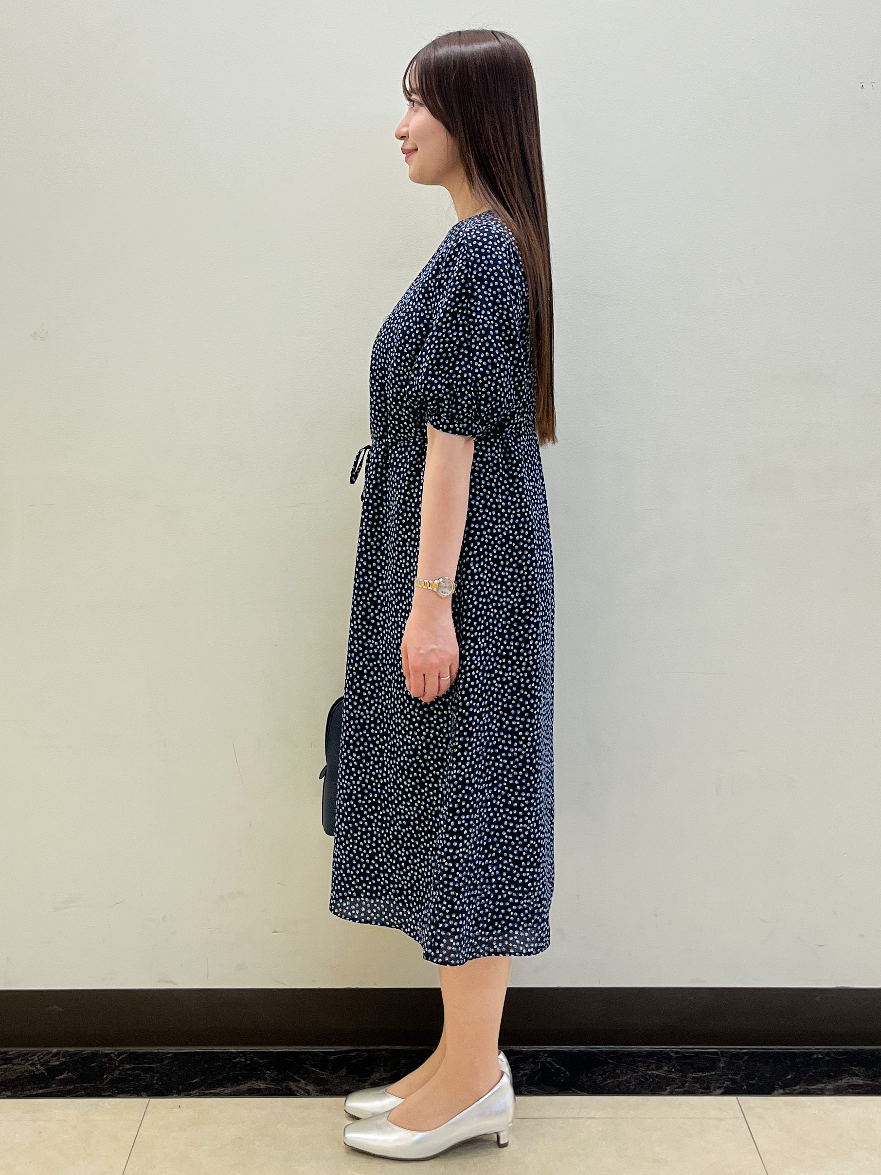 mikikoさんの「Reflect｜シフォンスリーブワンピース」を使ったコーディネート