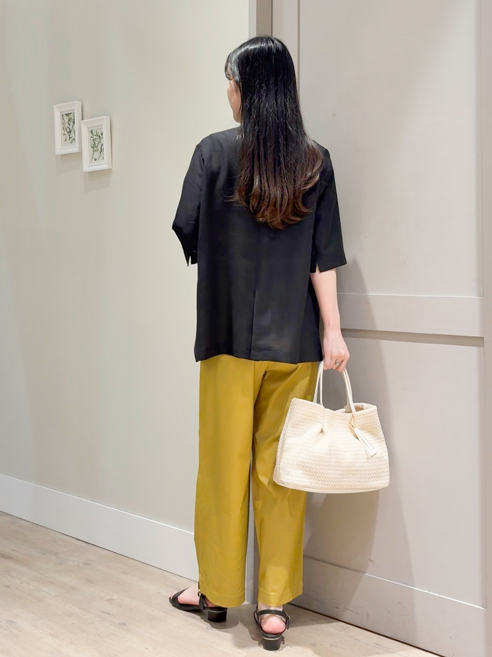 Mayuさんの「grove｜【洗濯機OK/ひんやり】軽く羽織れるハーフスリーブジャケット」を使ったコーディネート