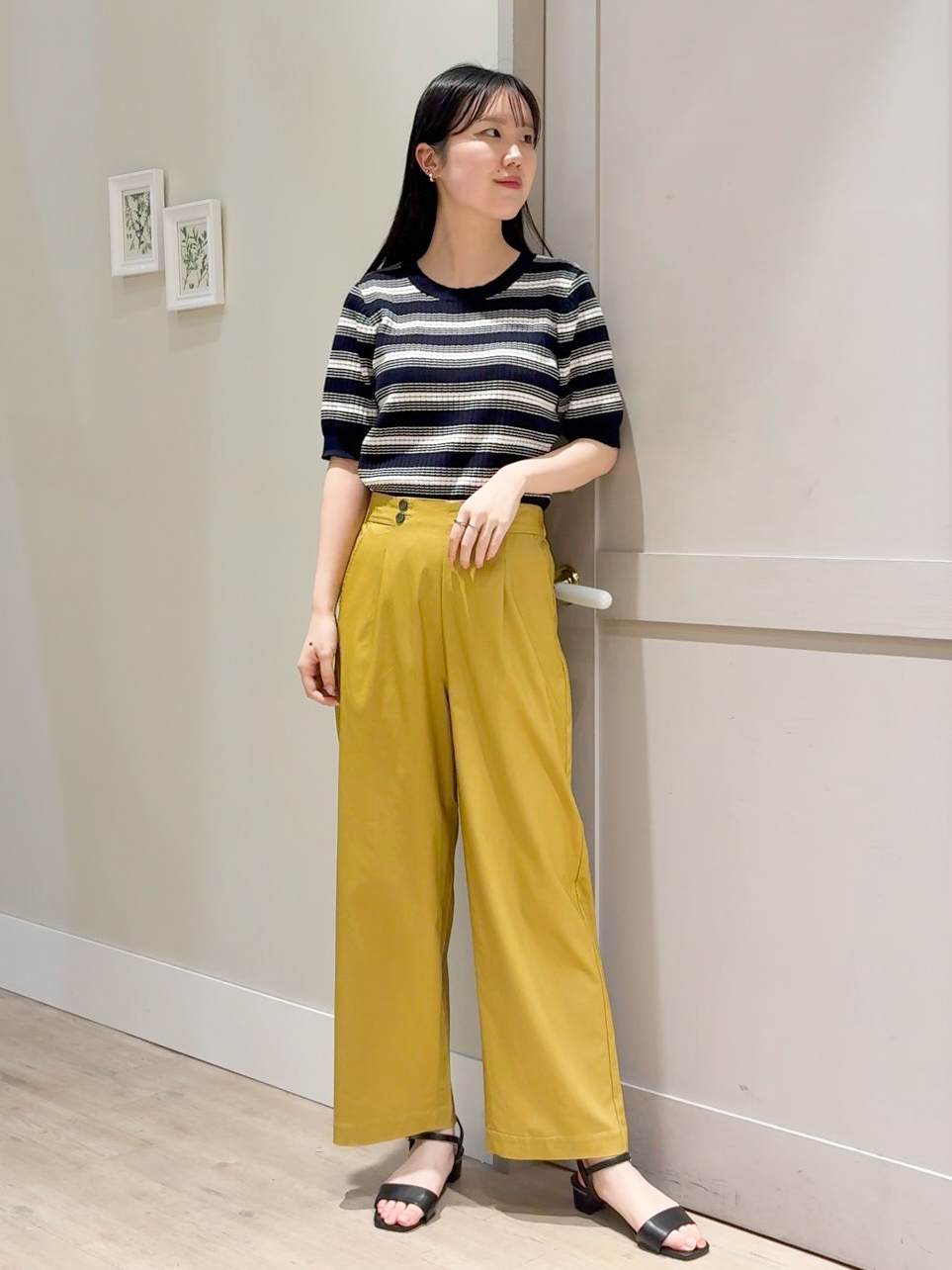 Mayuさんの「grove｜【洗濯機OK/ひんやり】軽く羽織れるハーフスリーブジャケット」を使ったコーディネート