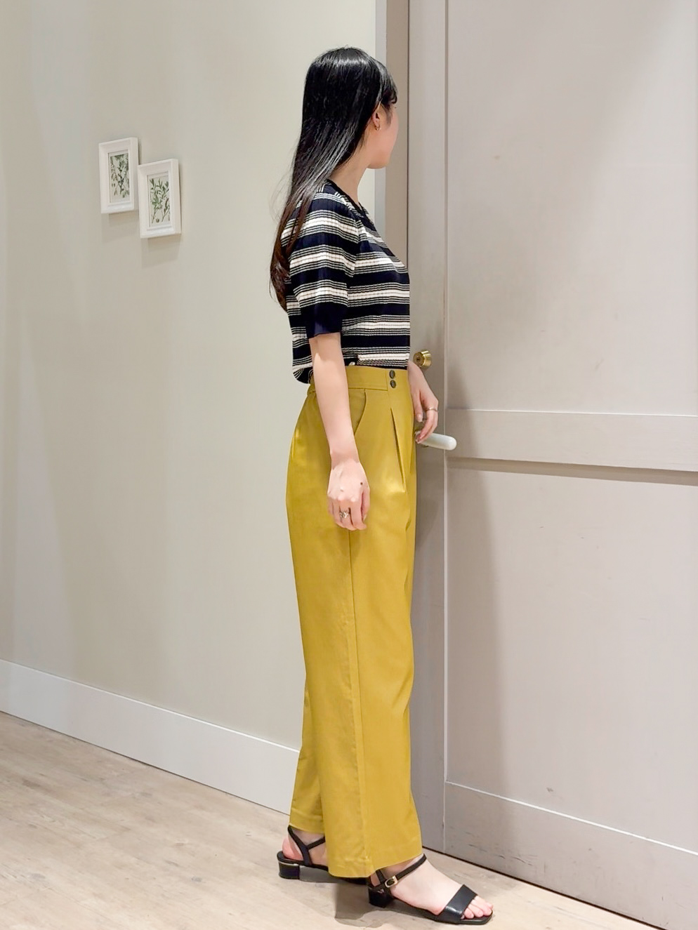 Mayuさんの「grove｜【洗濯機OK/ひんやり】軽く羽織れるハーフスリーブジャケット」を使ったコーディネート
