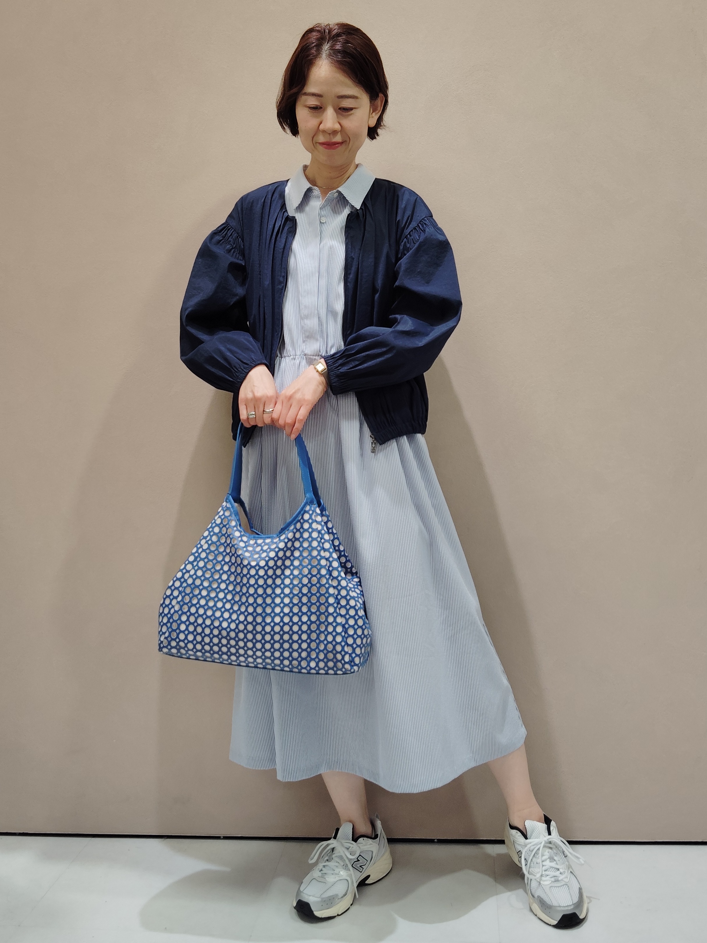 KATAさんの「Reflect｜フロントファスナーシアーブルゾン」を使ったコーディネート