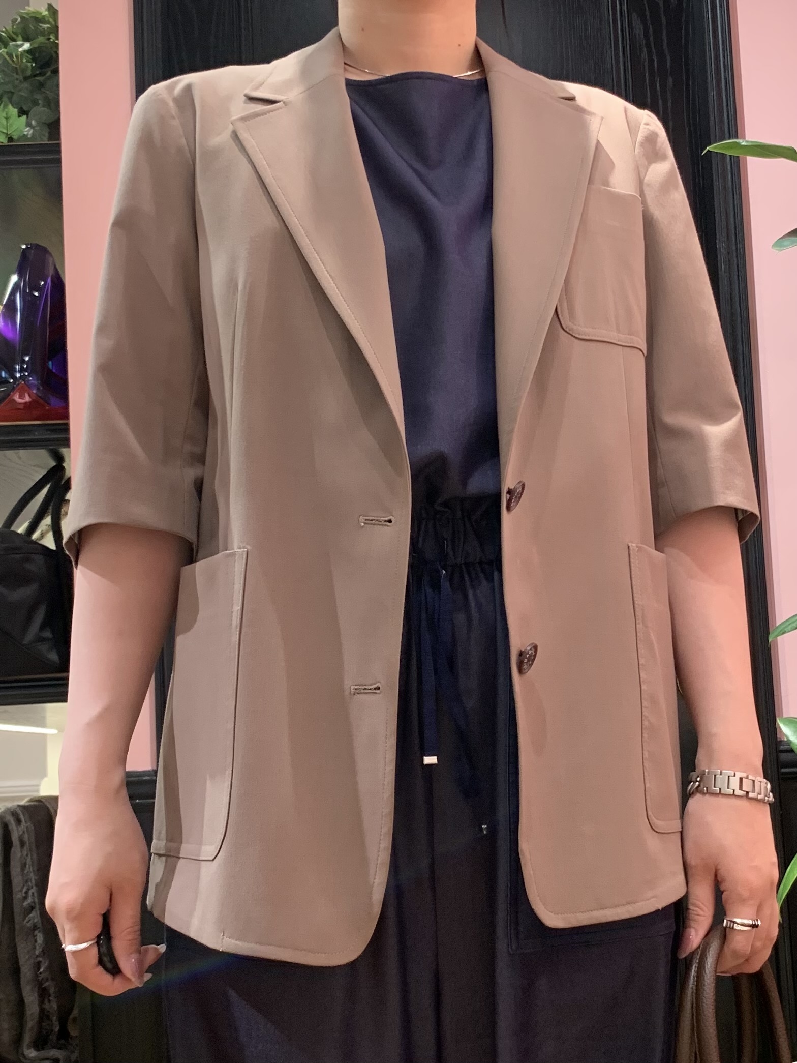 SAKAIさんの「DRESSTERIOR｜【ウォッシャブル】フレンチスリーブ コンビネゾン」を使ったコーディネート