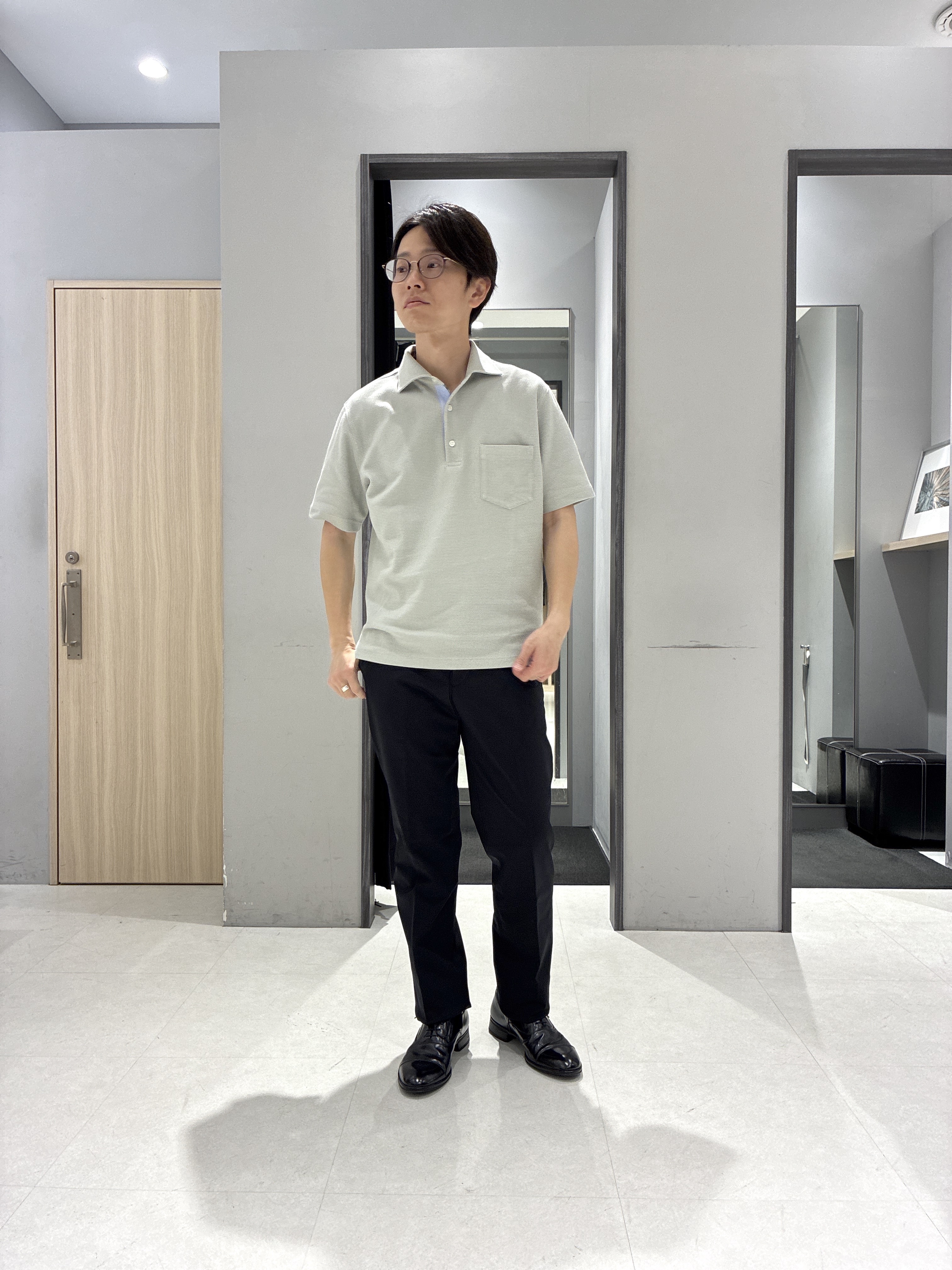 わいずみさんの「TAKEO KIKUCHI｜【抗菌防臭】ステイフレッシュ ポロシャツ」を使ったコーディネート