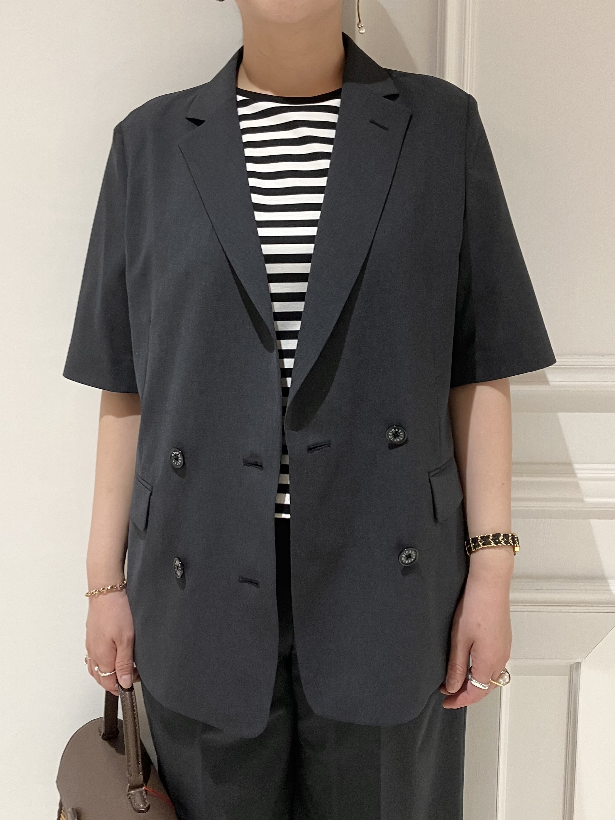 TAJIさんの「DRESSTERIOR｜【otonaMUSE5月号掲載/セットアップ可】ウォッシャブルイージーサマージャケット」を使ったコーディネート