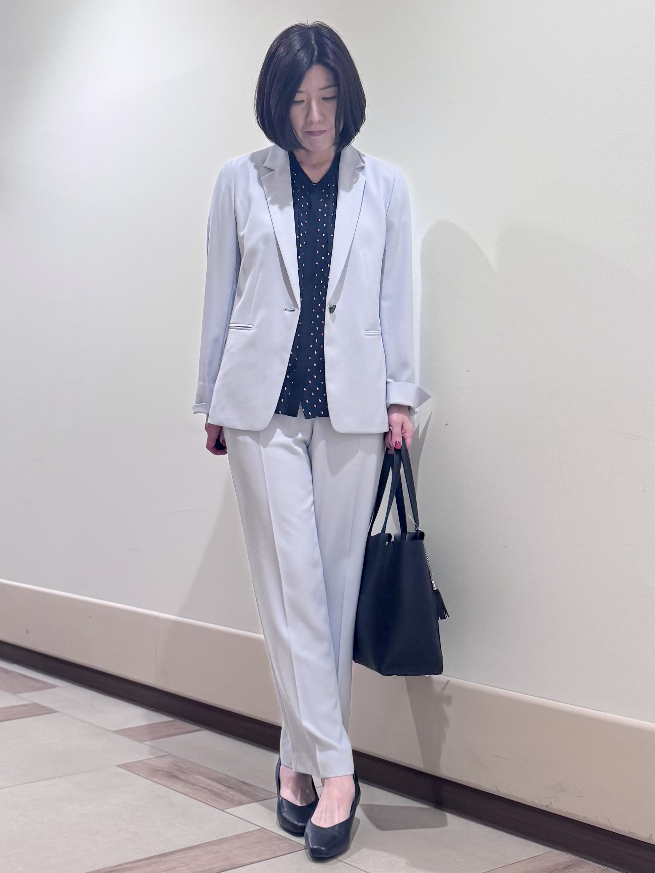 kaeさんの「Reflect｜【UVカット／接触冷感／セットアップ可】テーラードジャケット」を使ったコーディネート