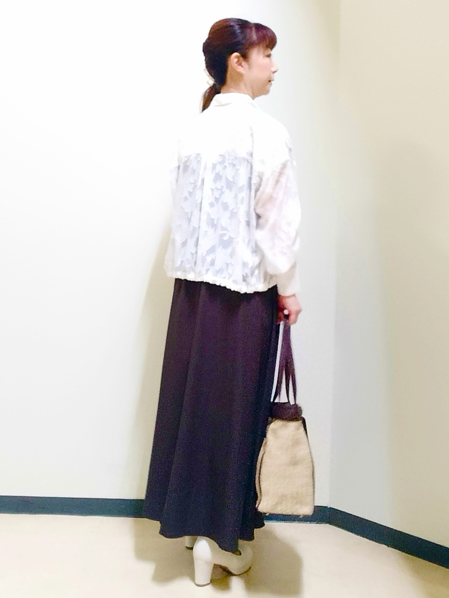 花さんの「Reflect｜【通気性あり／涼しい／マシンウォッシャブル】フロントボタンワンピース」を使ったコーディネート