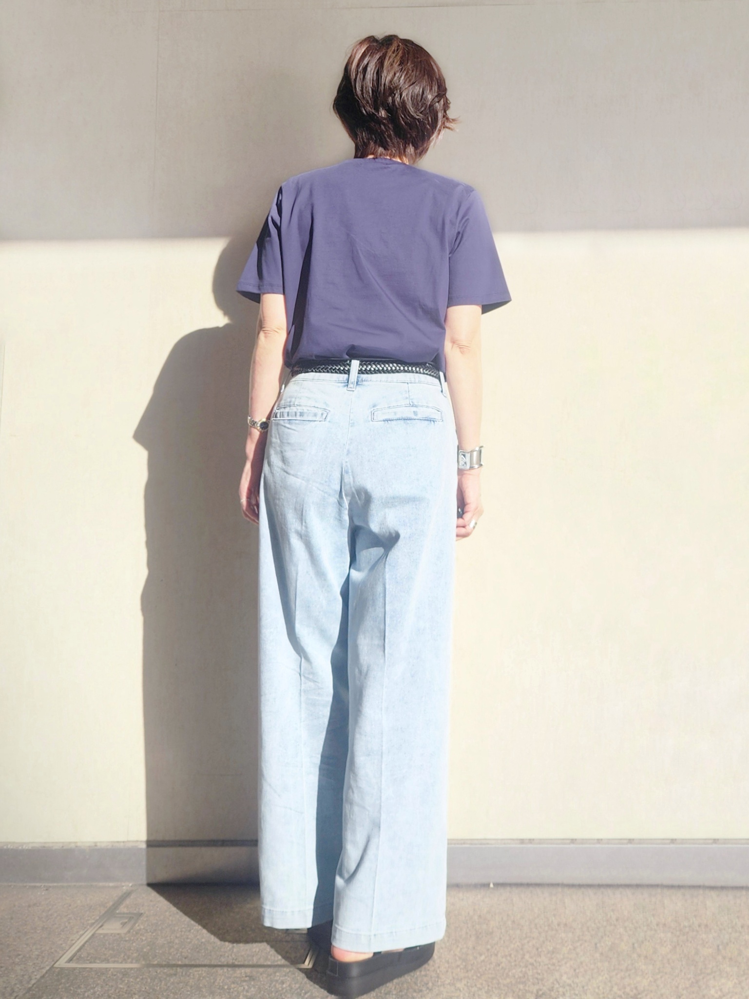 milkyさんの「OPAQUE.CLIP｜【洗濯機OK】フード付きシアーシャツ」を使ったコーディネート