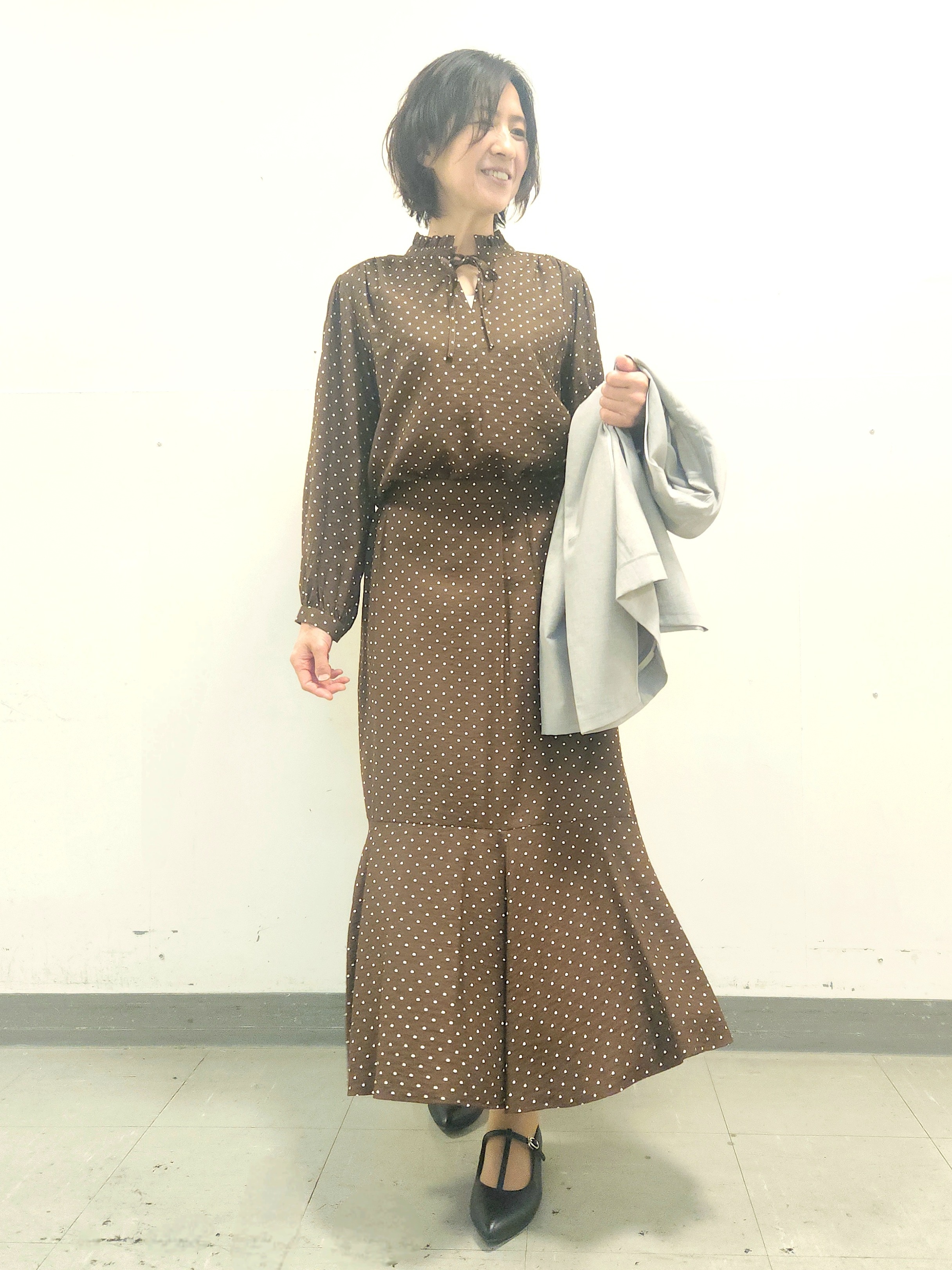 mayumayuさんの「Reflect｜【SS-4Lサイズ／接触冷感／シワになりにくい】リラクシーテーラードジャケット」を使ったコーディネート
