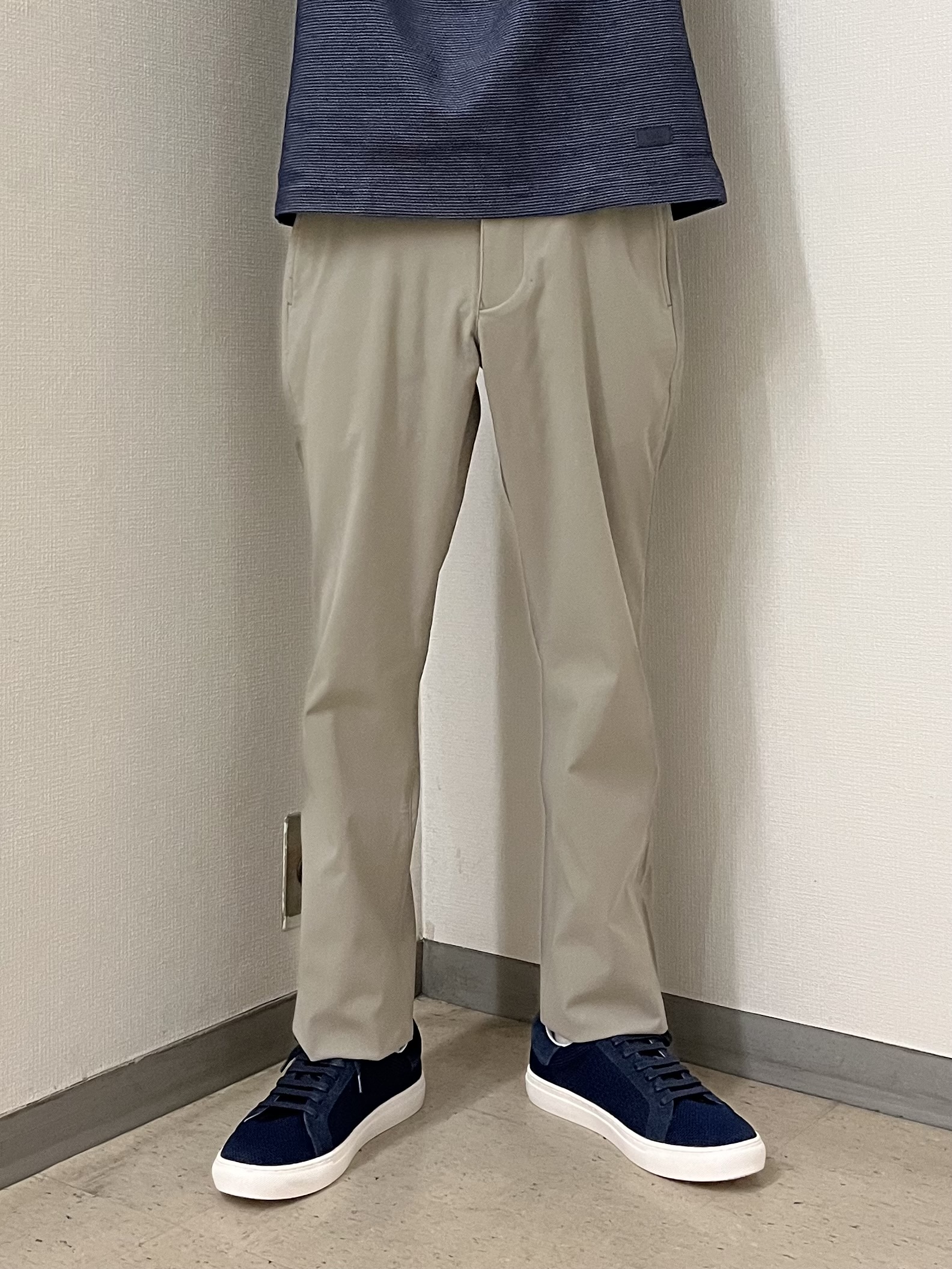 URAさんの「TAKEO KIKUCHI｜播州織り 千鳥 半袖シャツ」を使ったコーディネート