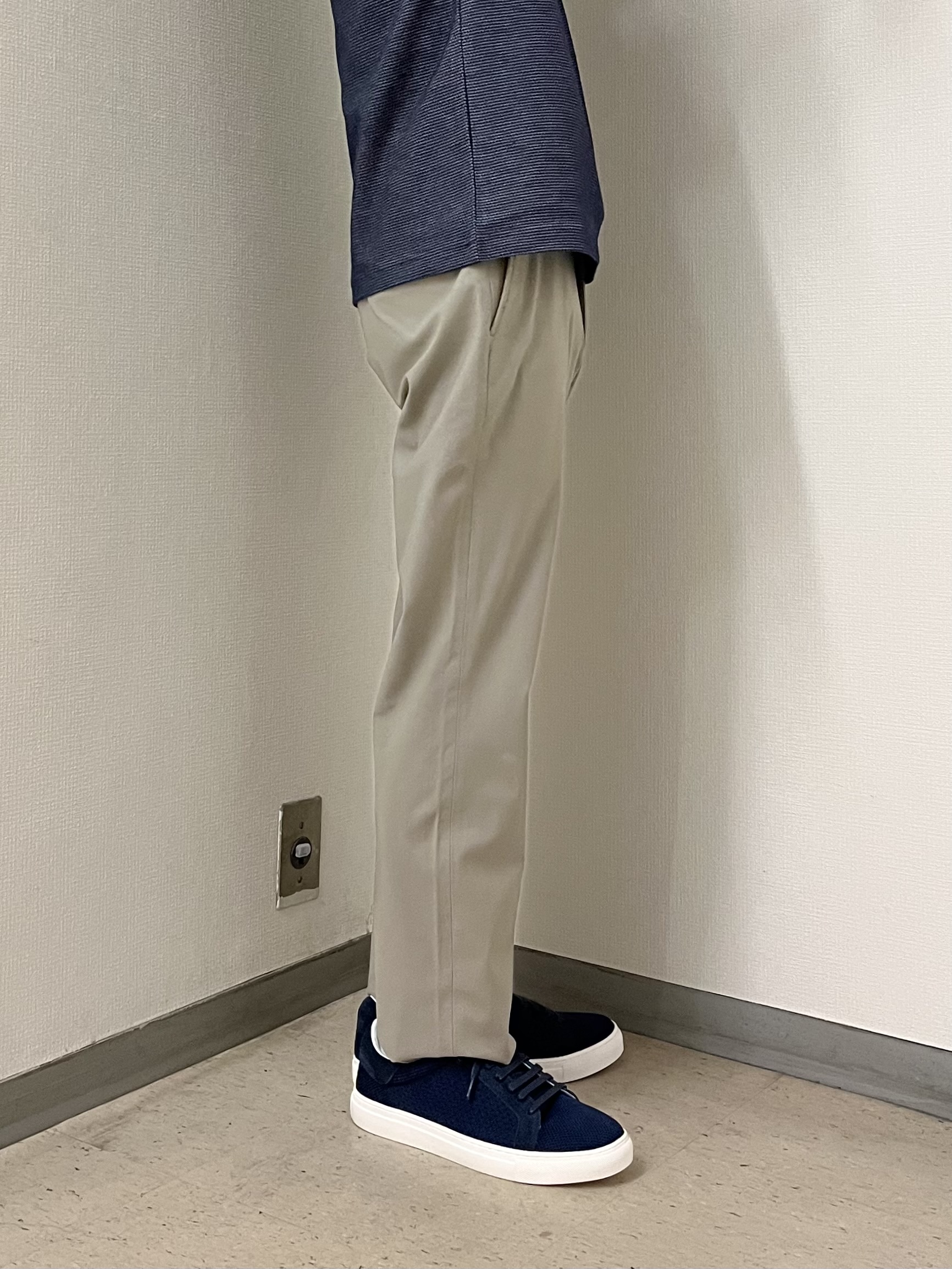URAさんの「TAKEO KIKUCHI｜播州織り 千鳥 半袖シャツ」を使ったコーディネート