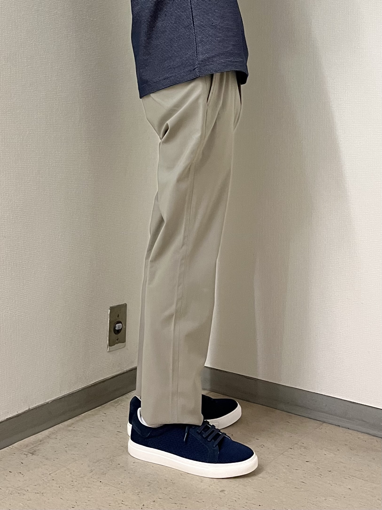 URAさんの「TAKEO KIKUCHI｜播州織り 千鳥 半袖シャツ」を使ったコーディネート