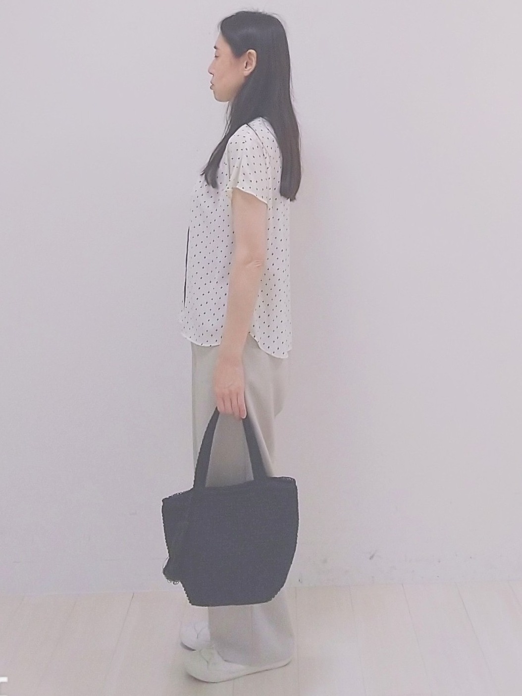 SANAさんの「Reflect｜【通勤におすすめ◎】ジョーゼットブラウス」を使ったコーディネート