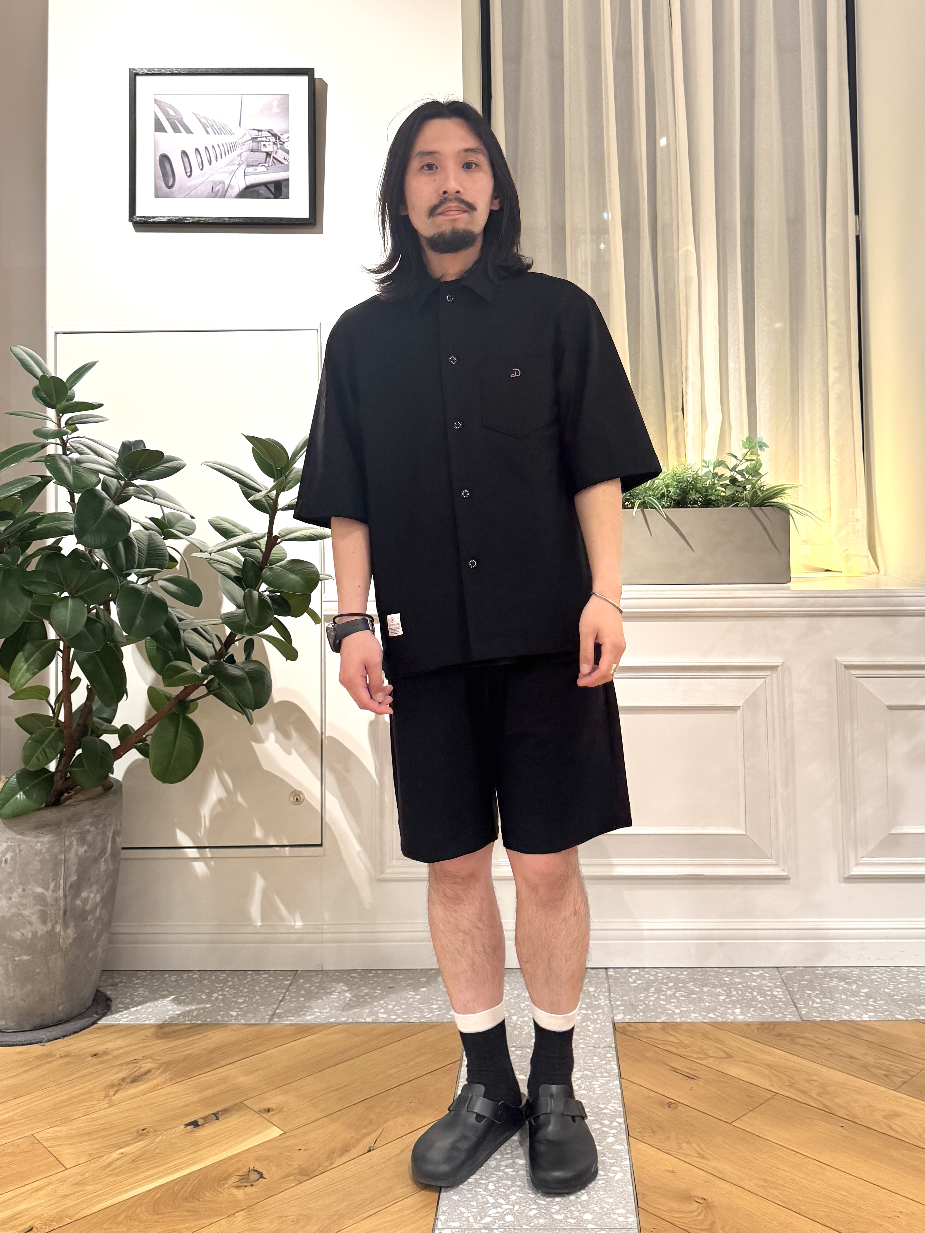 kawarataniさんの「DRESSTERIOR｜【接触冷感/UVカット/ウォッシャブル/Safari5月号掲載】AIRTOOL ハーフスリーブシャツ」を使ったコーディネート