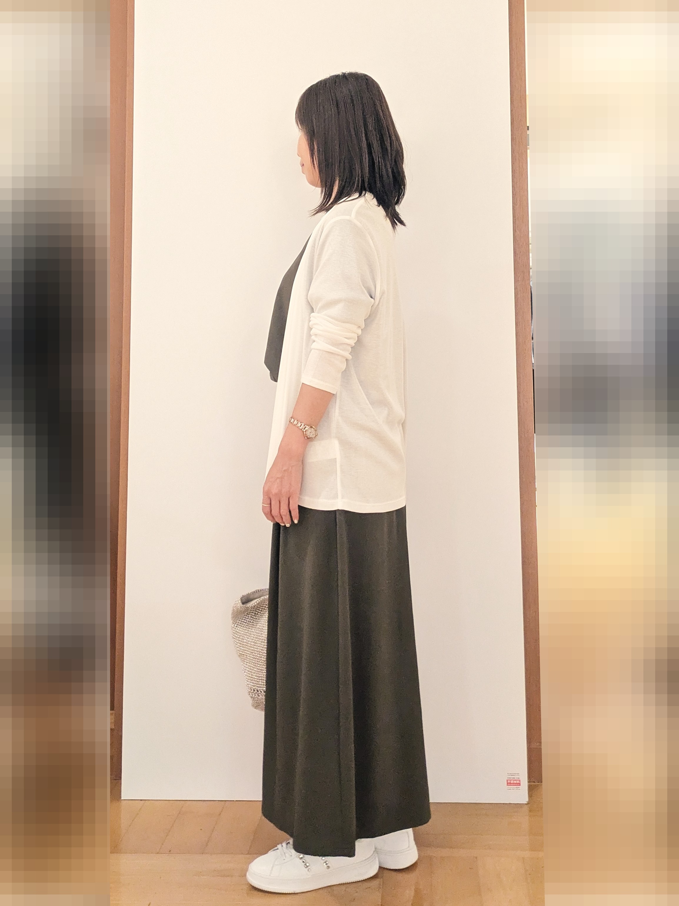 laverさんの「UNTITLED｜【接触冷感/UVカット/遮熱機能】フライスジャージカーディガン」を使ったコーディネート