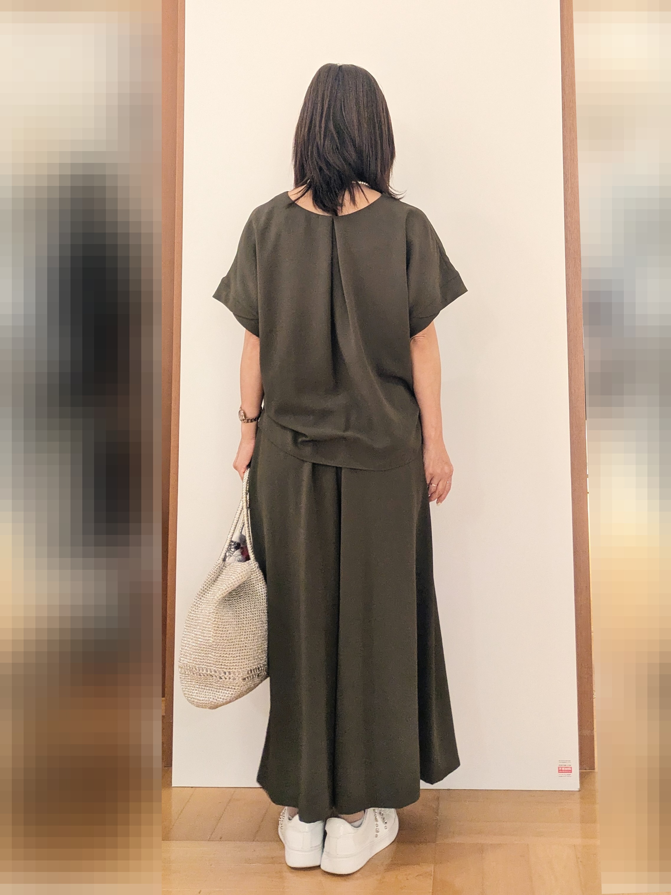 laverさんの「UNTITLED｜【接触冷感/UVカット/遮熱機能】フライスジャージカーディガン」を使ったコーディネート