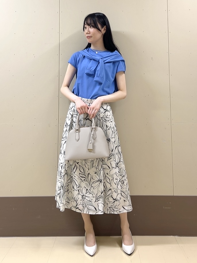 sechiさんの「UNTITLED｜【9色展開/アンサンブル可】コットンクルーネックカーディガン」を使ったコーディネート