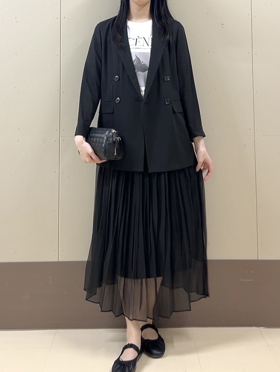sechiさんの「UNTITLED｜【セットアップ可/接触冷感/通気性】ドライシアーダブルジャケット」を使ったコーディネート