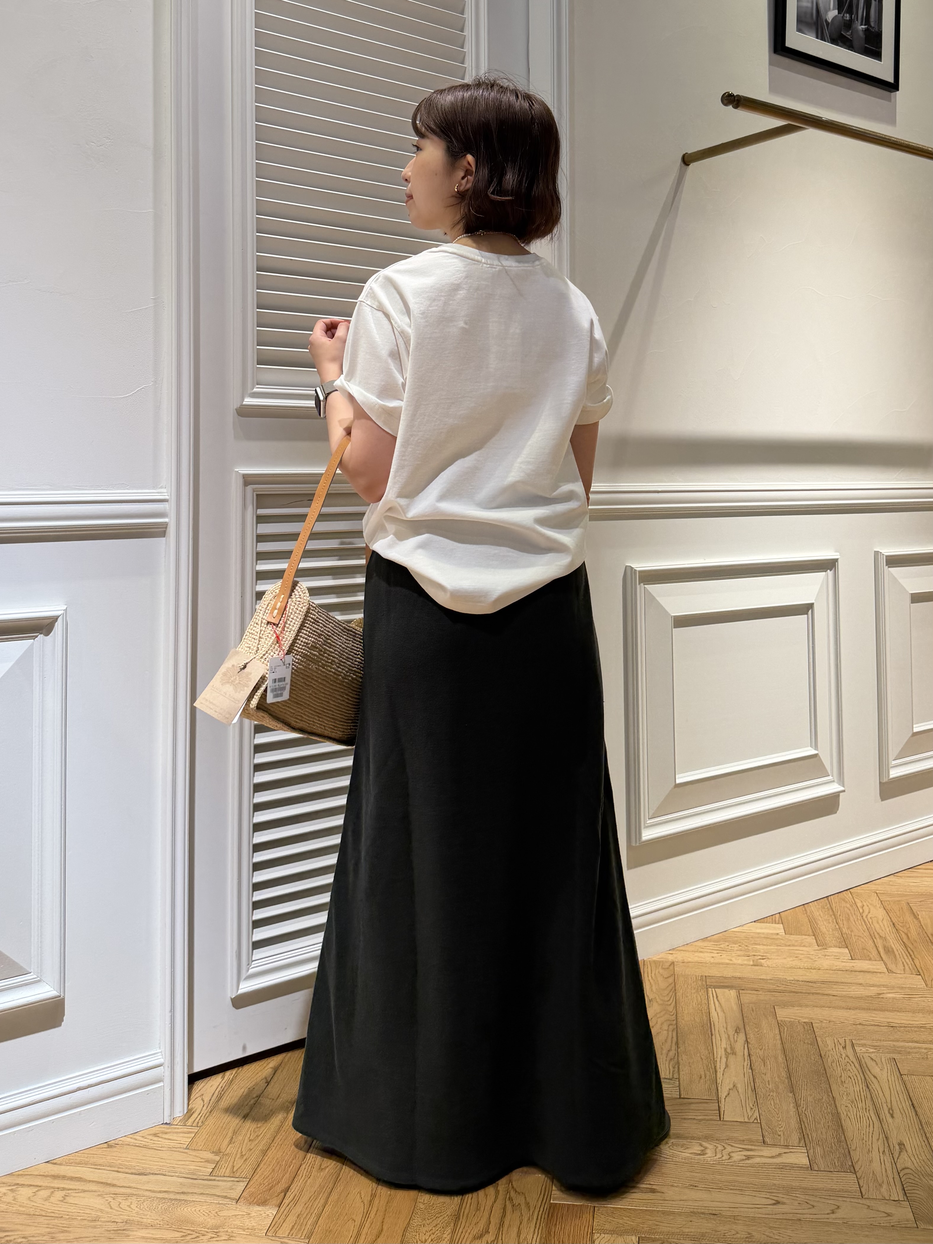 つじ まこさんの「DRESSTERIOR｜【接触冷感】STAR WARS カプセルグローグTシャツ」を使ったコーディネート
