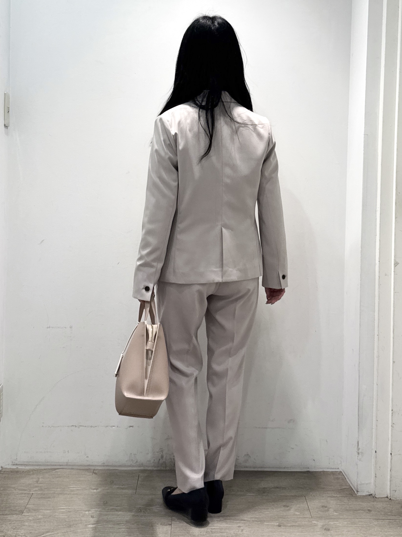 yuicciさんの「OPAQUE.CLIP｜ストレッチテーラードジャケット／セットアップ対応【洗濯機OK】」を使ったコーディネート