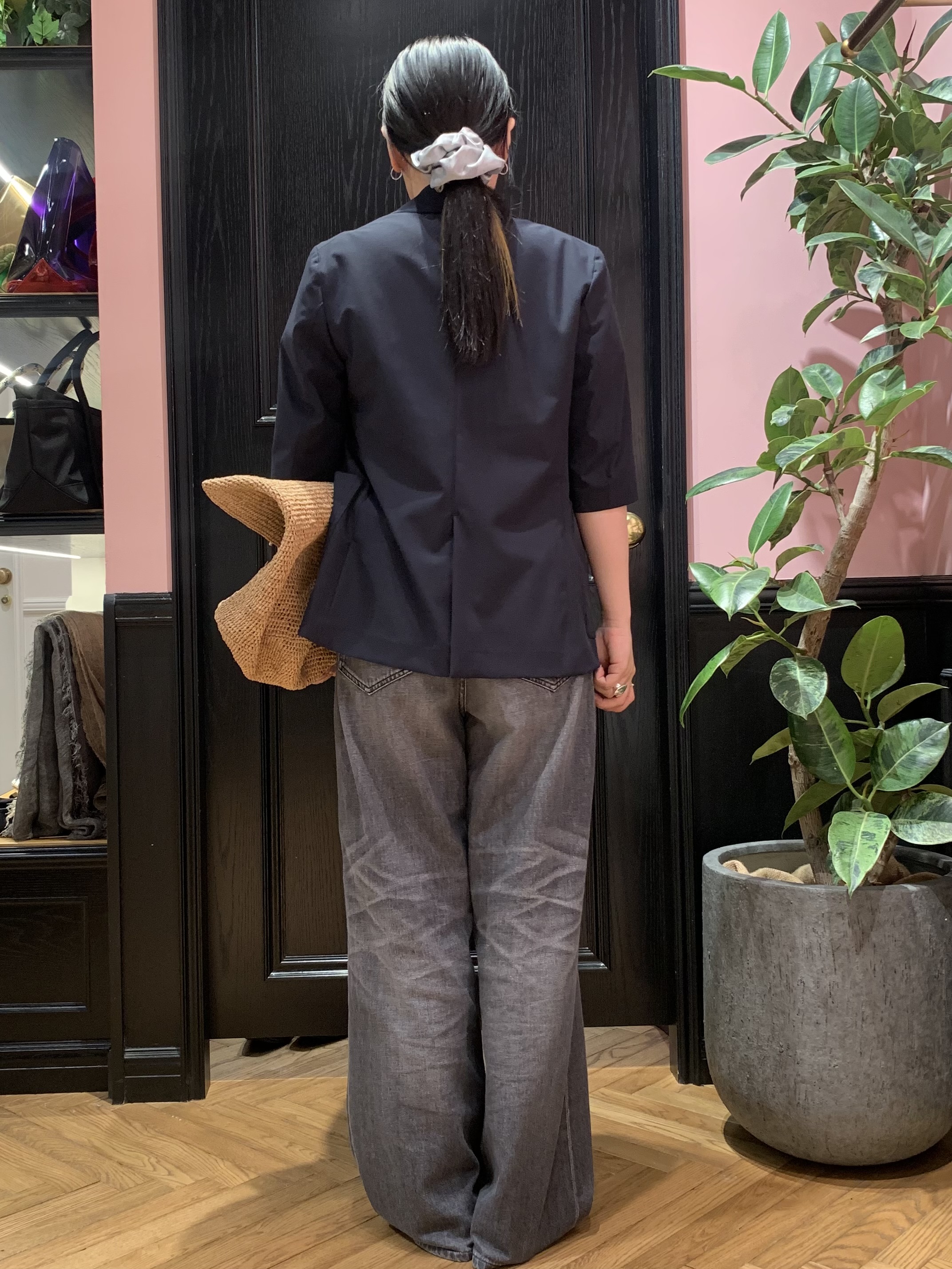 SAKAIさんの「DRESSTERIOR｜【接触冷感/セットアップ可】 2WAYストレッチスリークオータージャケット」を使ったコーディネート