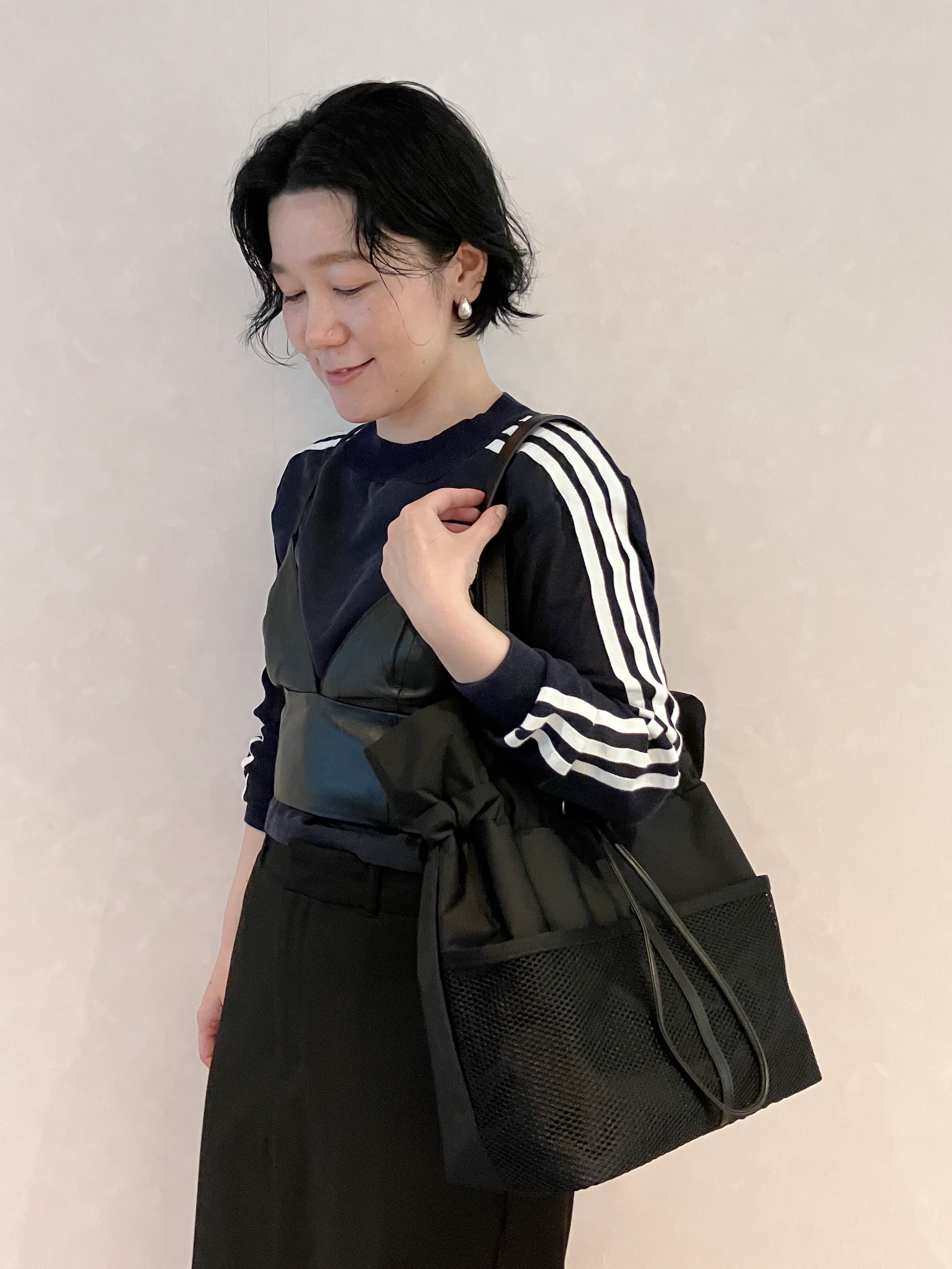 Cさんの「HIROKO HAYASHI｜LUINI AGILE（ルイーニ アジレ）トートバッグ」を使ったコーディネート
